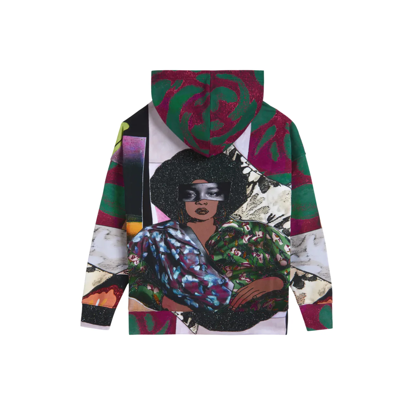Mickalene Thomas - Afro Goddess Unisex Hoodie - Image 2
