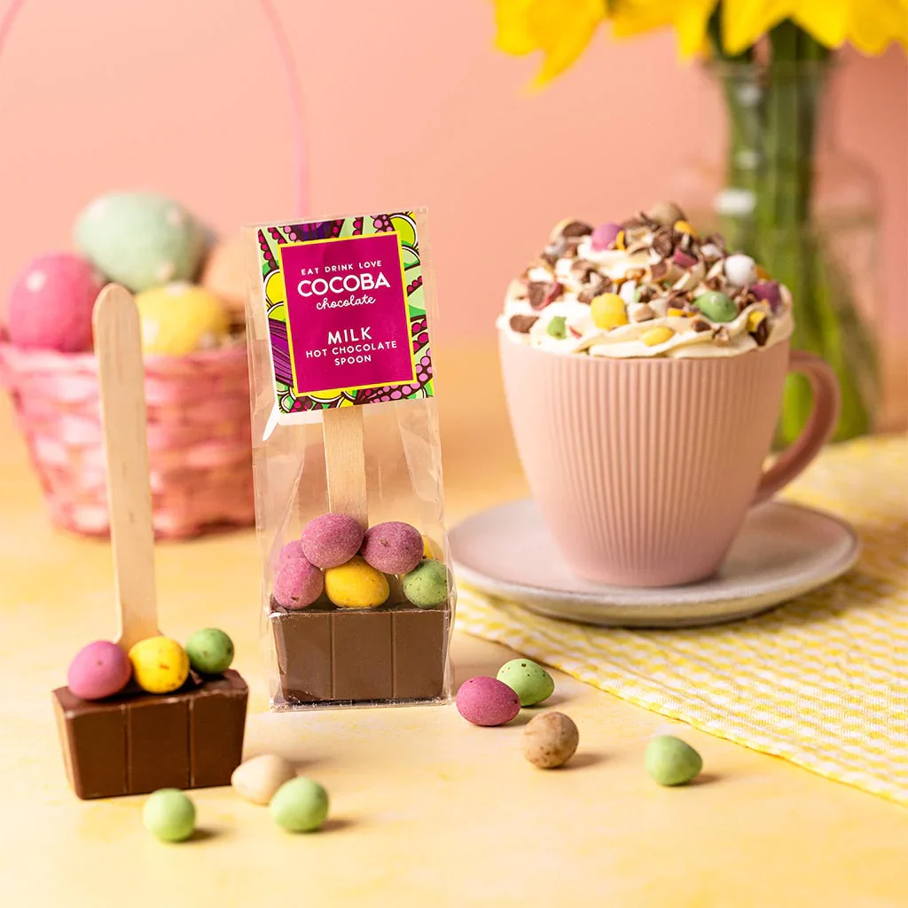 Mini Egg Chocolate Spoon - Image 2
