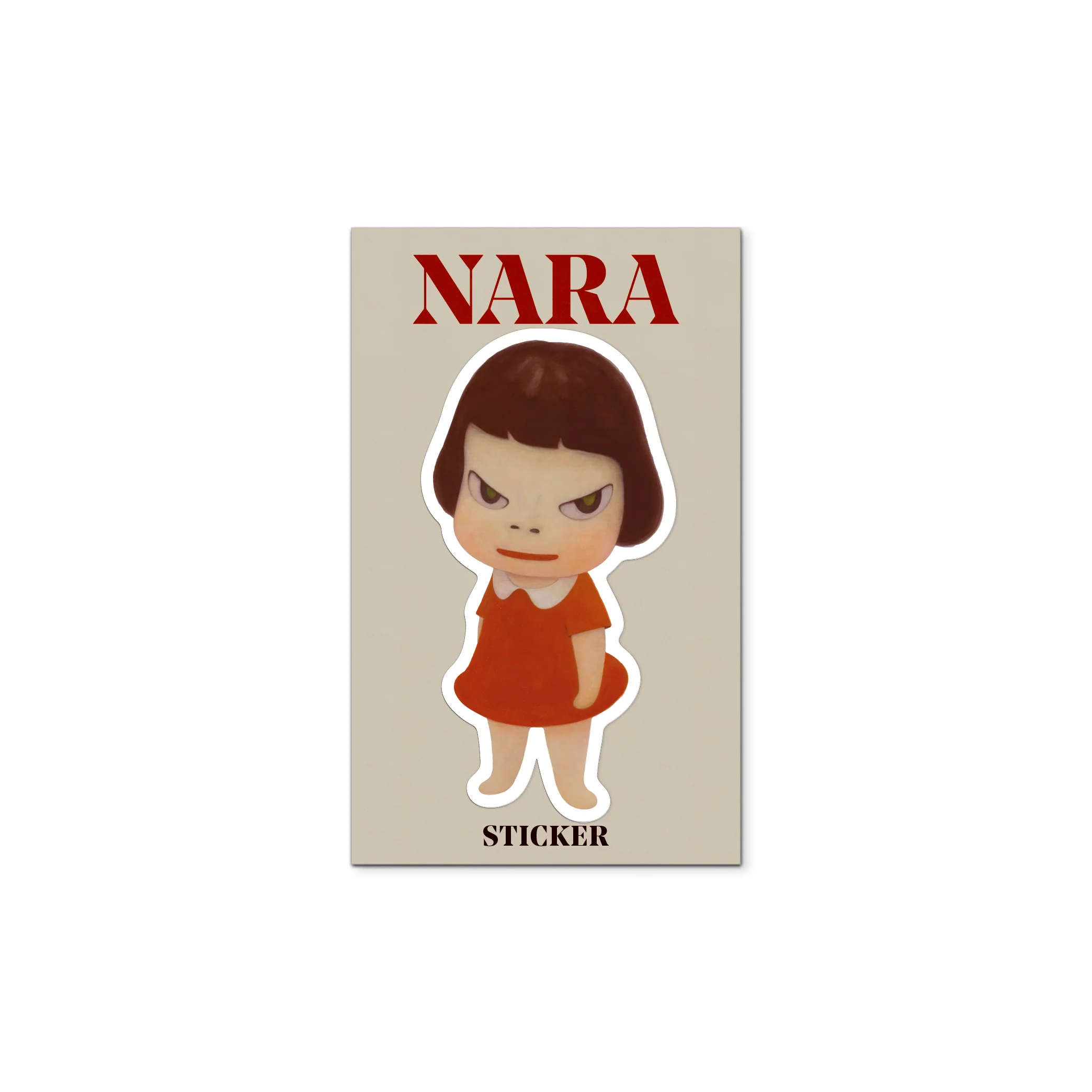 Missing in Action - Yoshitomo Nara Sticker