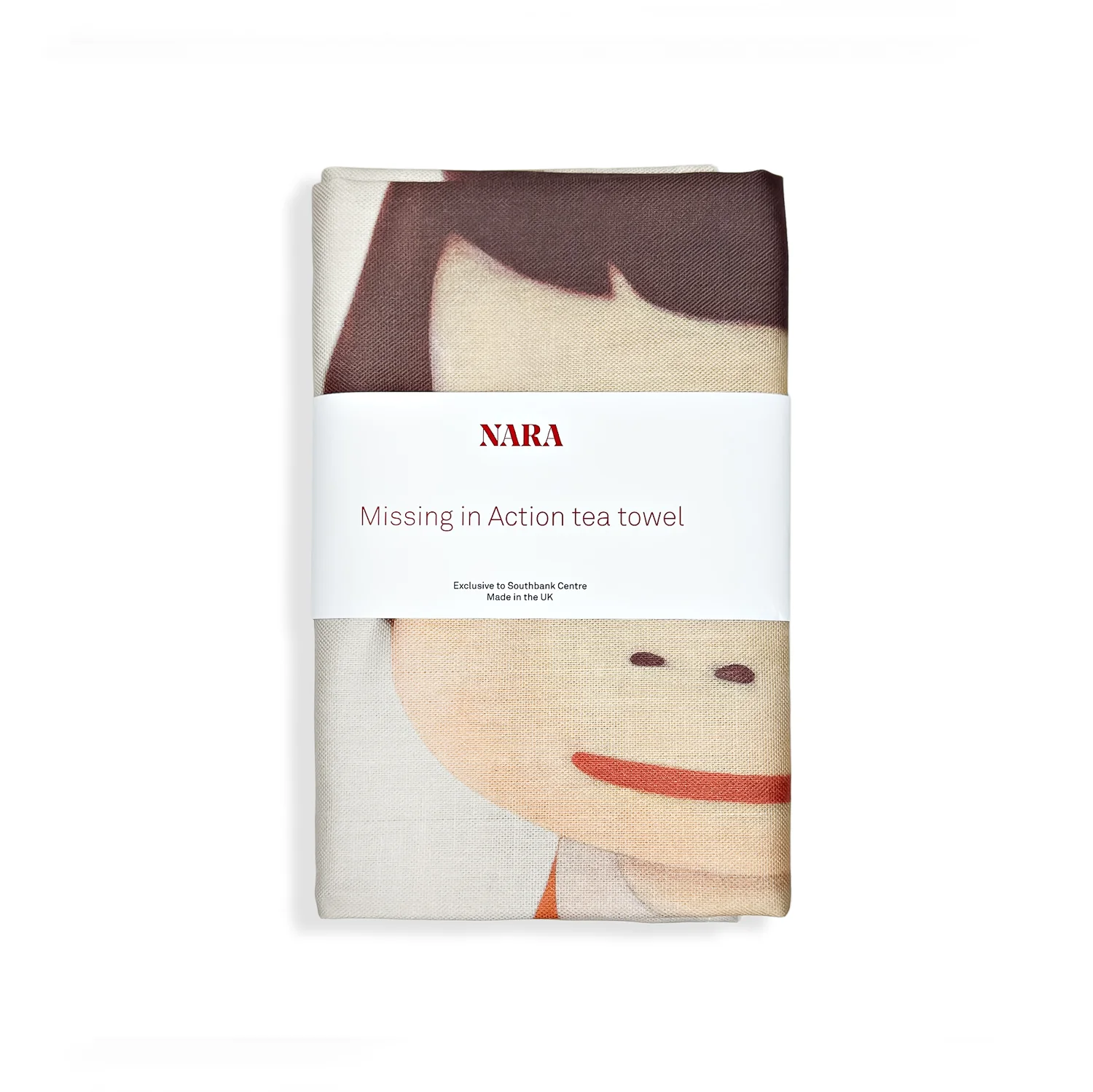 Missing in Action - Yoshitomo Nara Tea Towel - Image 2