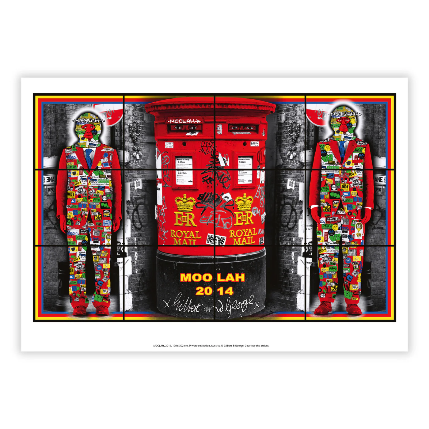 MOOLAH - Gilbert & George Mini Print