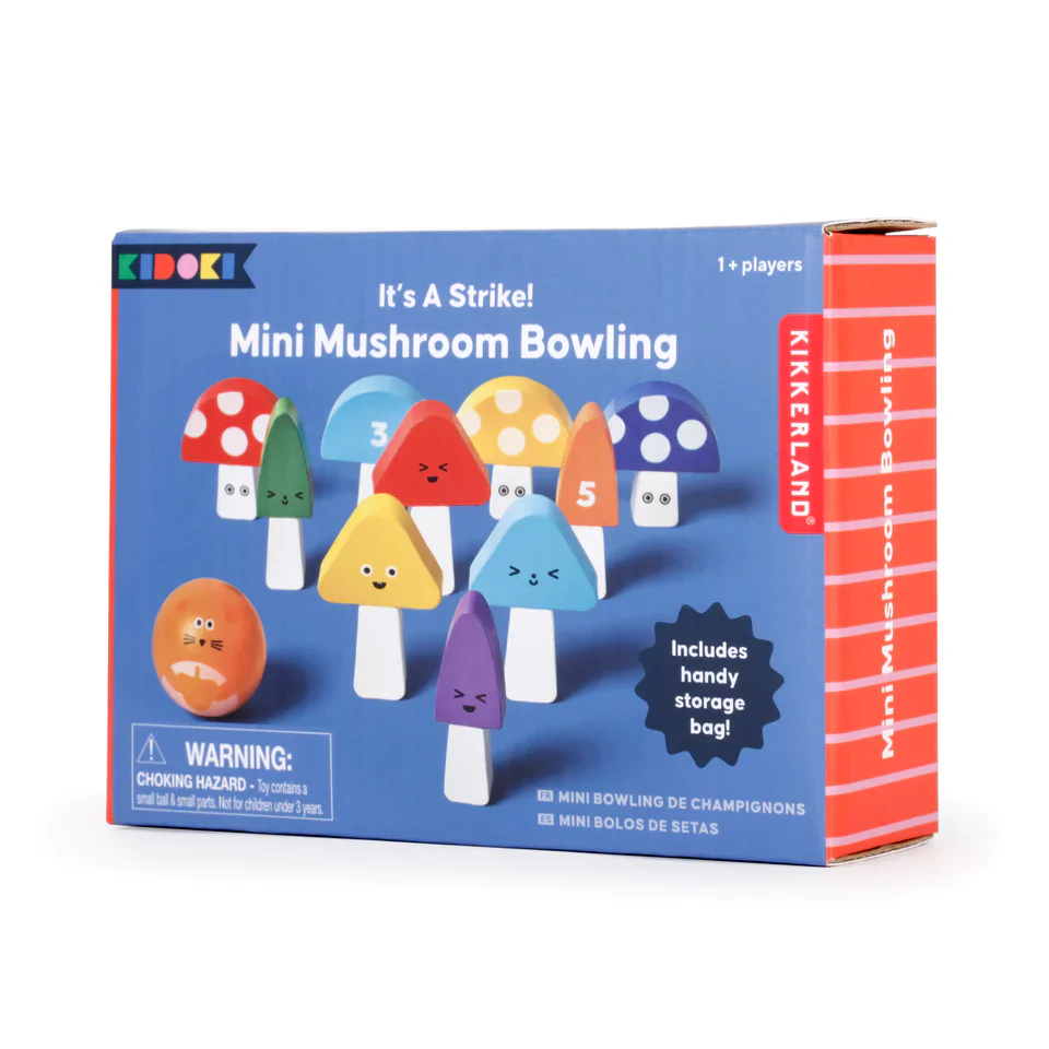 Kidoki Mini Mushroom Bowling Game