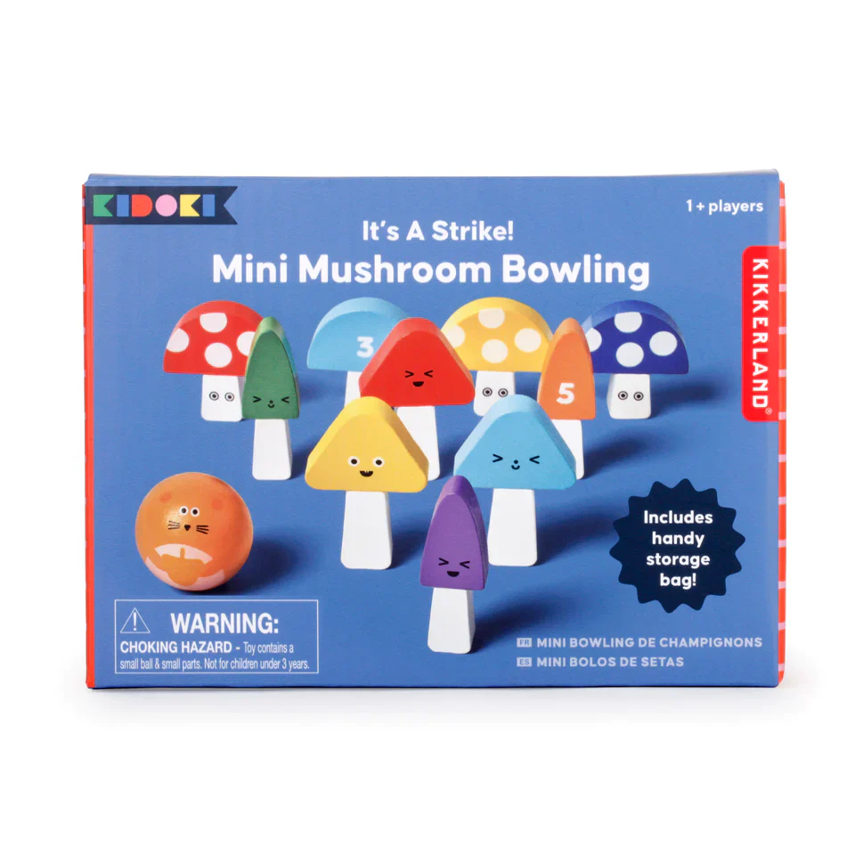 Kidoki Mini Mushroom Bowling Game - Image 5