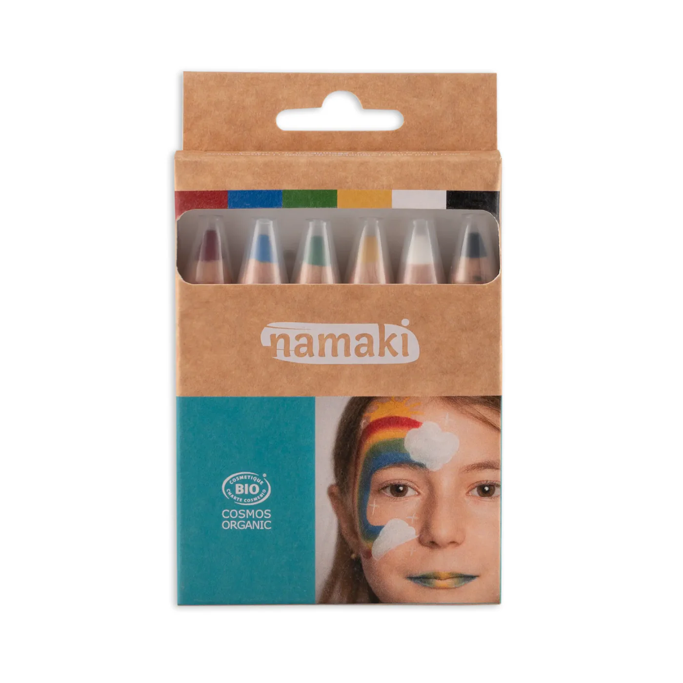 Namaki Rainbow Face Painting Pencils