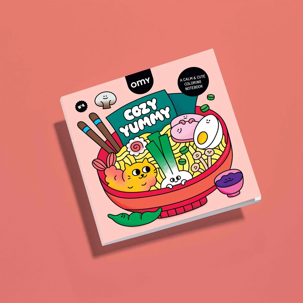 OMY Cosy Colouring Book