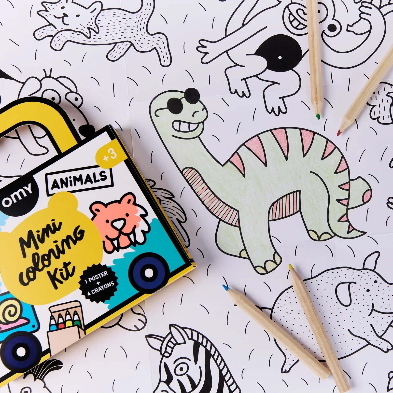 OMY Mini Colouring Kit - Image 3