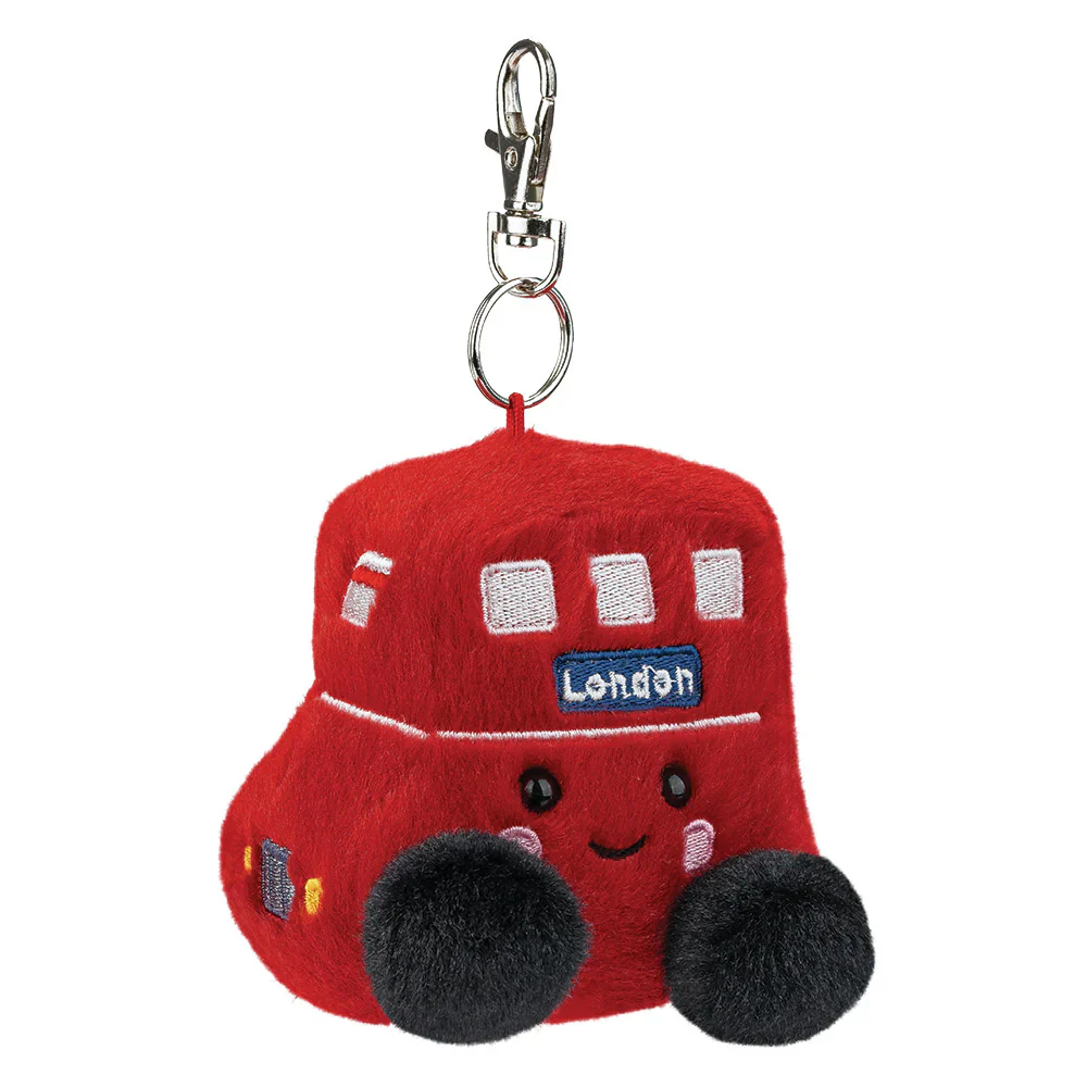 Palm Pals Bertie Red Bus Bag Charm - Image 2