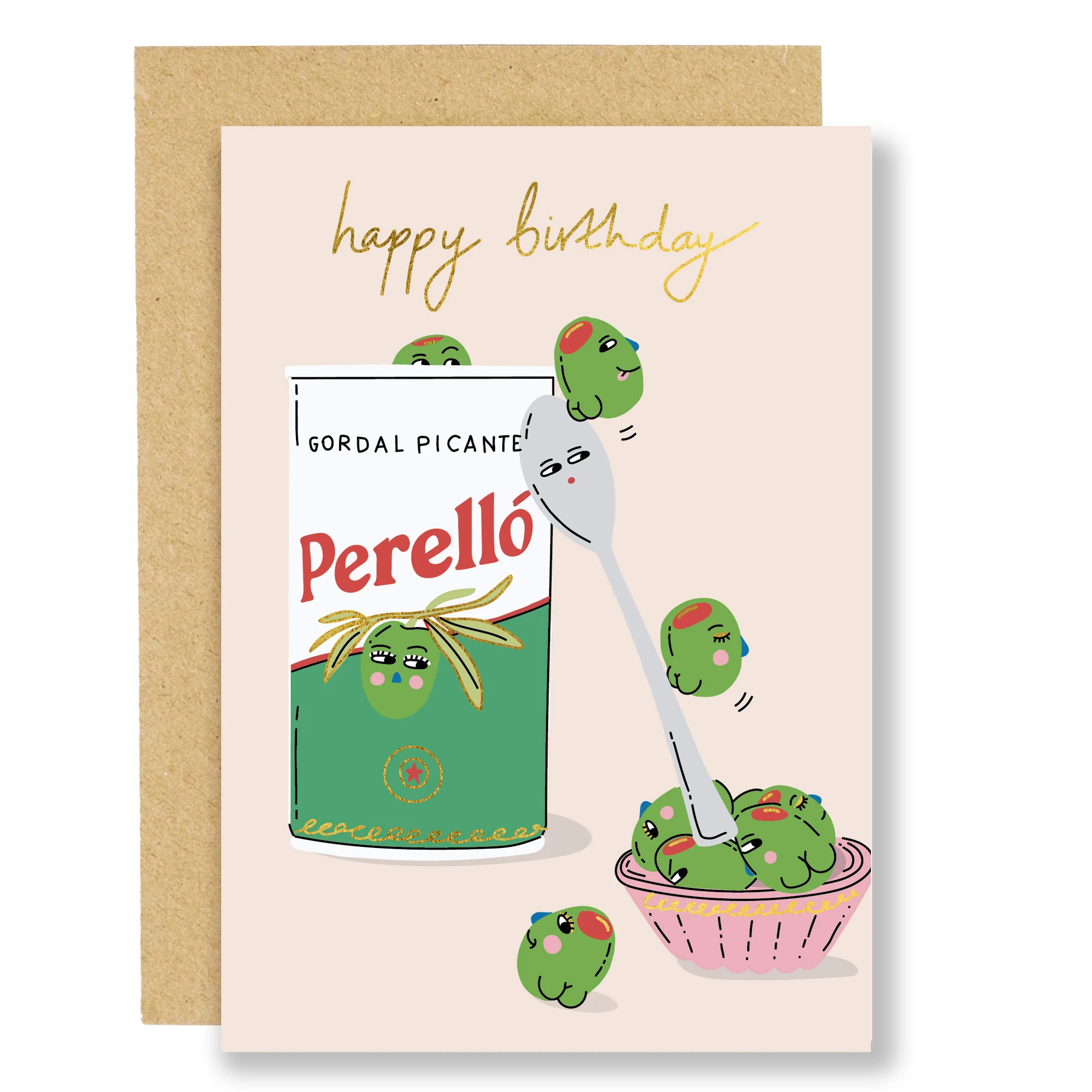 Picante Happy Birthday Card