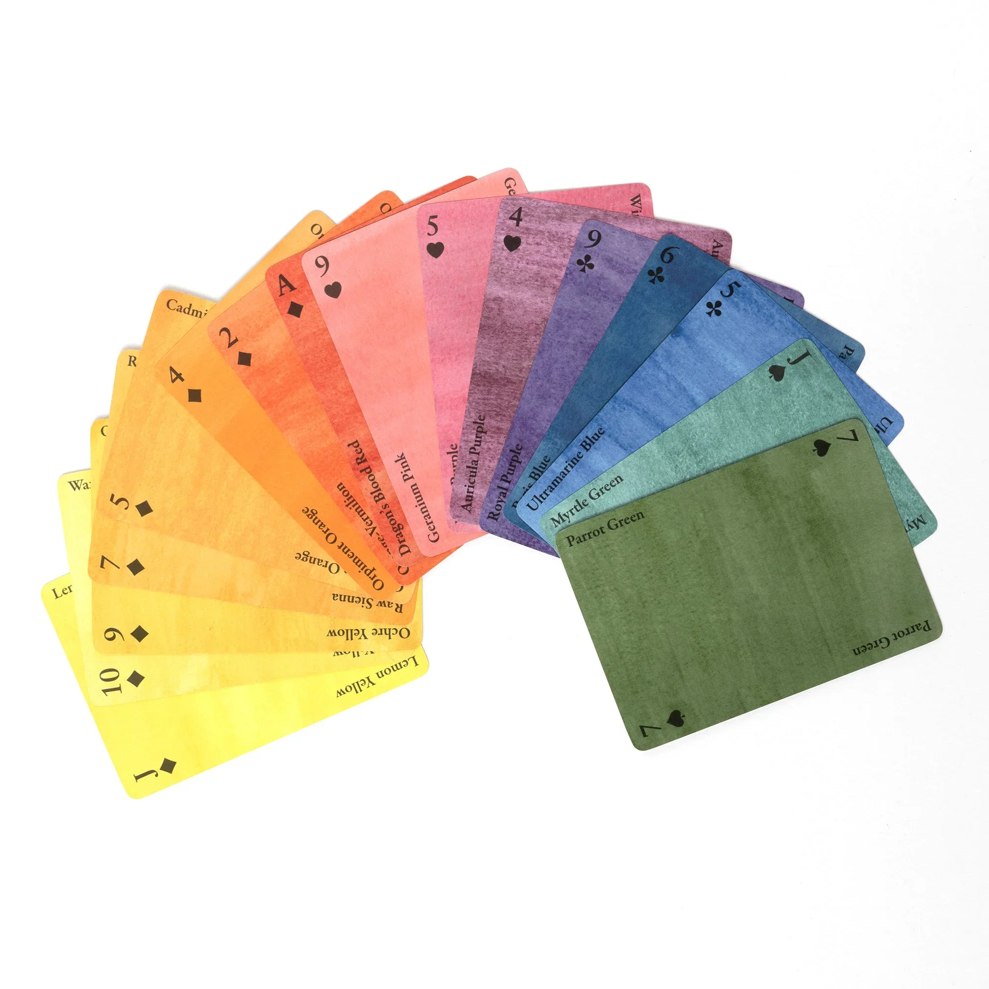 Nomenclature of Colours Playing Cards - Image 3