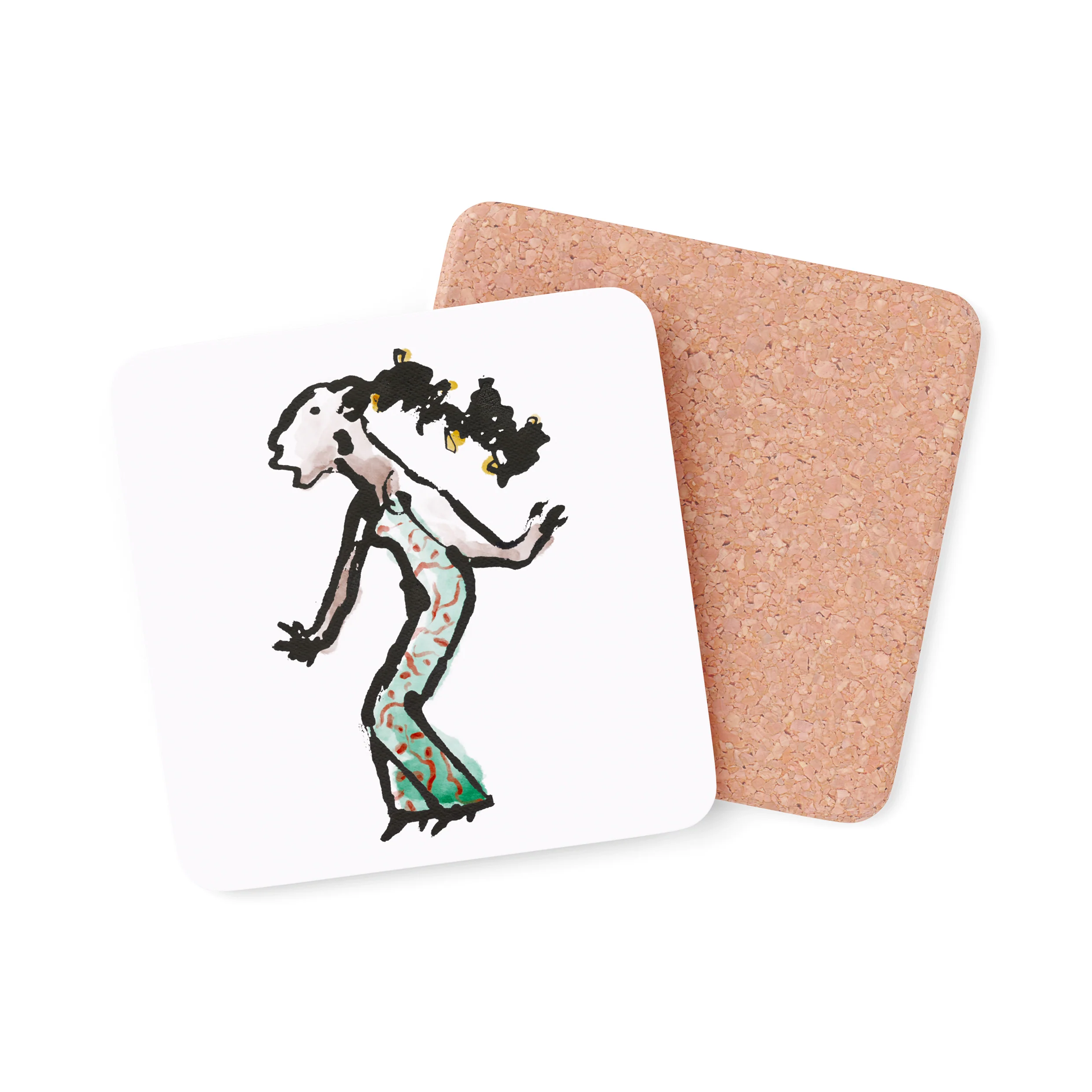 Singer – Quentin Blake Coaster - Image 3