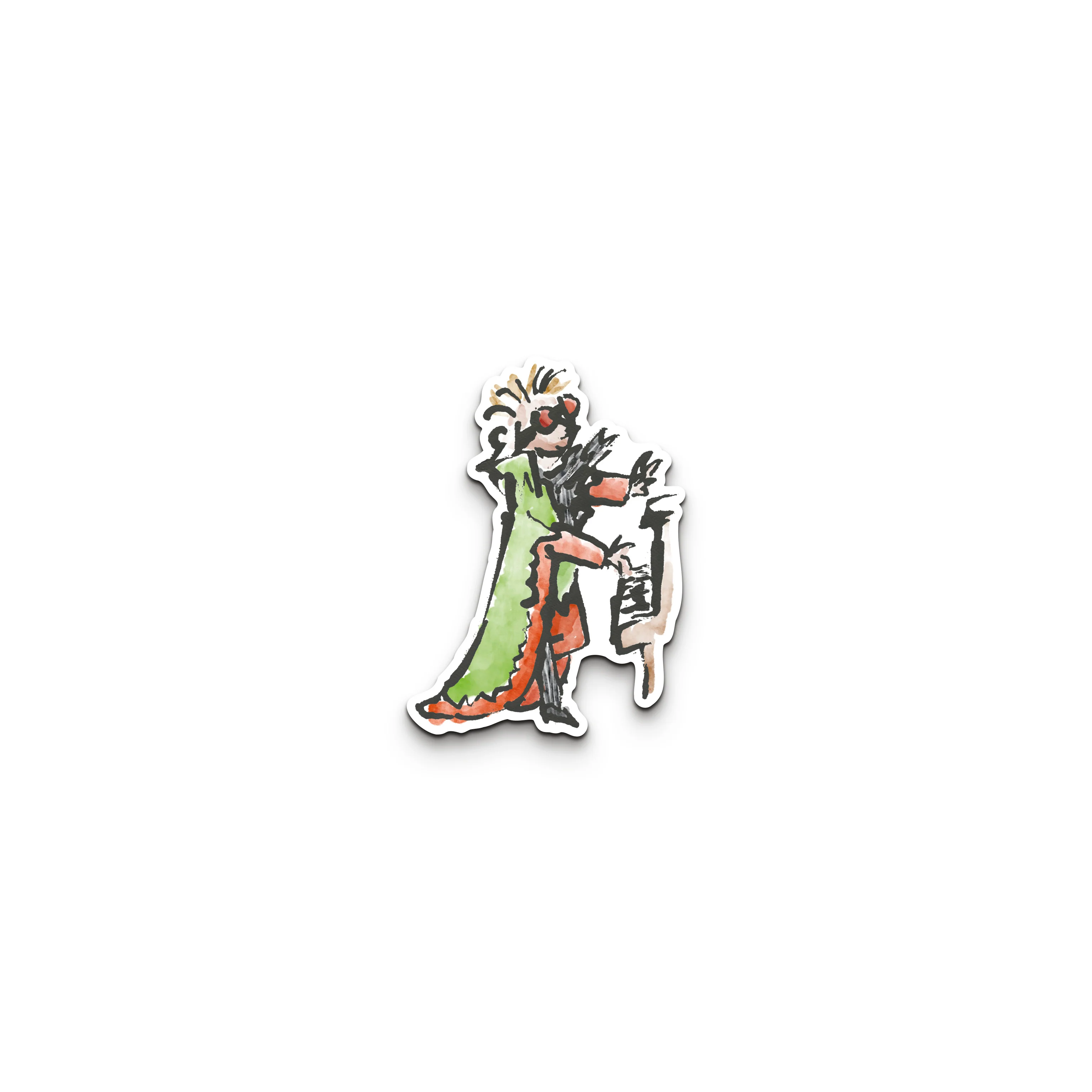 Pianist – Quentin Blake Magnet - Image 3
