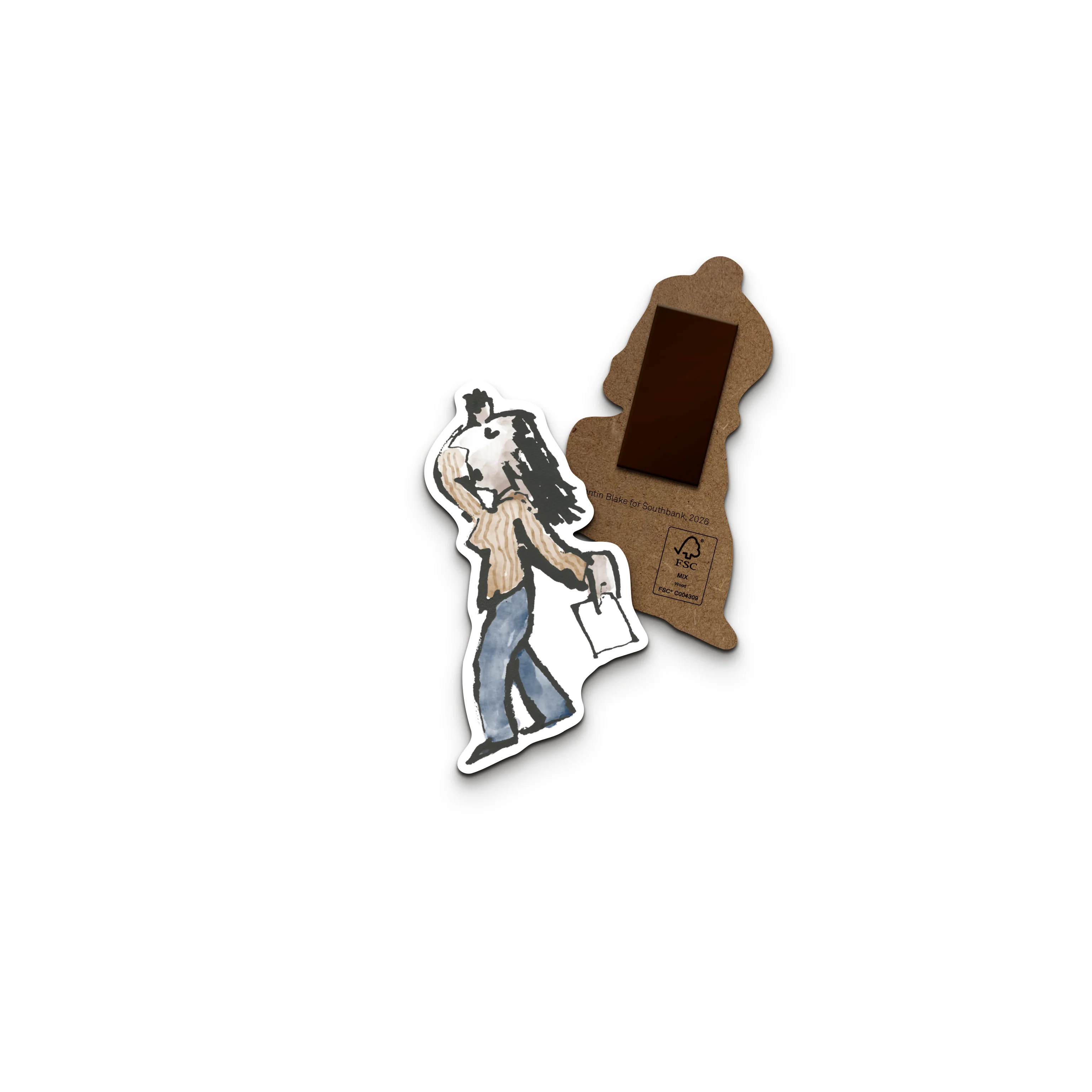 Dramatist – Quentin Blake Magnet - Image 2
