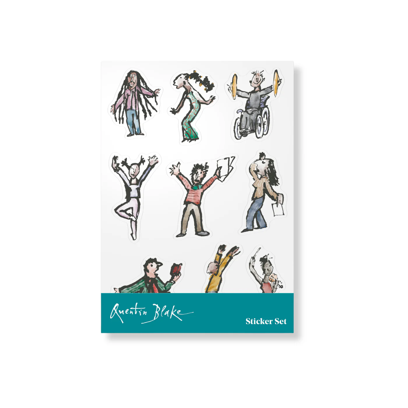 Quentin Blake Sticker Set