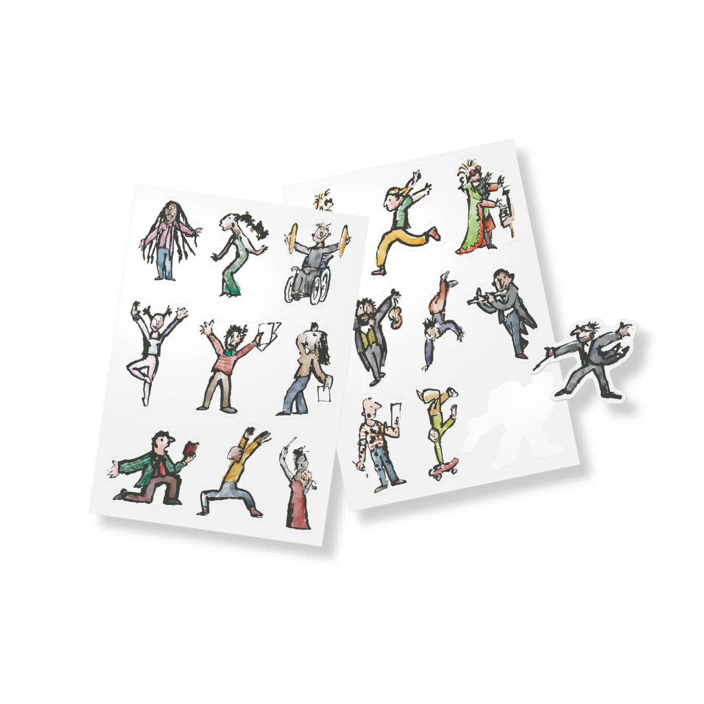 Quentin Blake Sticker Set - Image 3