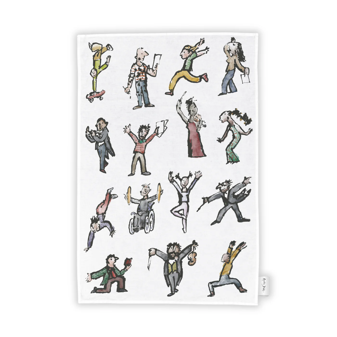 Quentin Blake Tea Towel