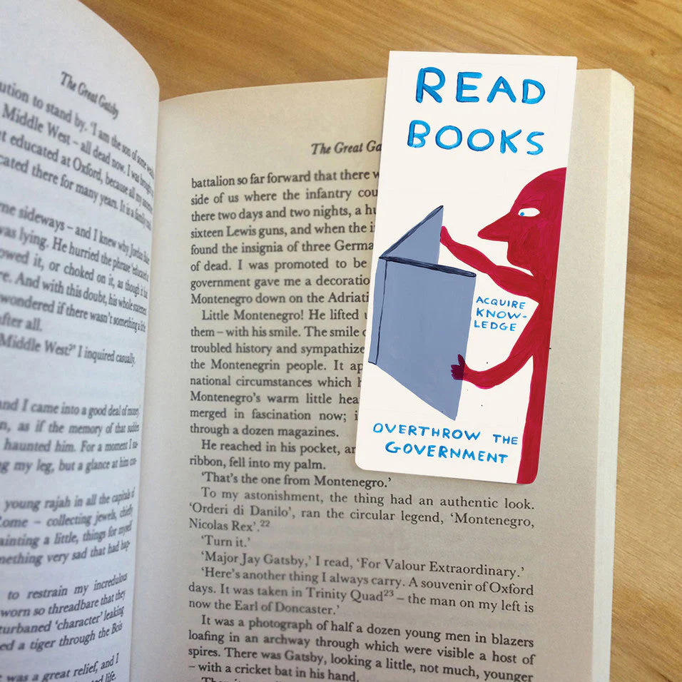 Read Books By David Shrigley Bookmark - Image 2