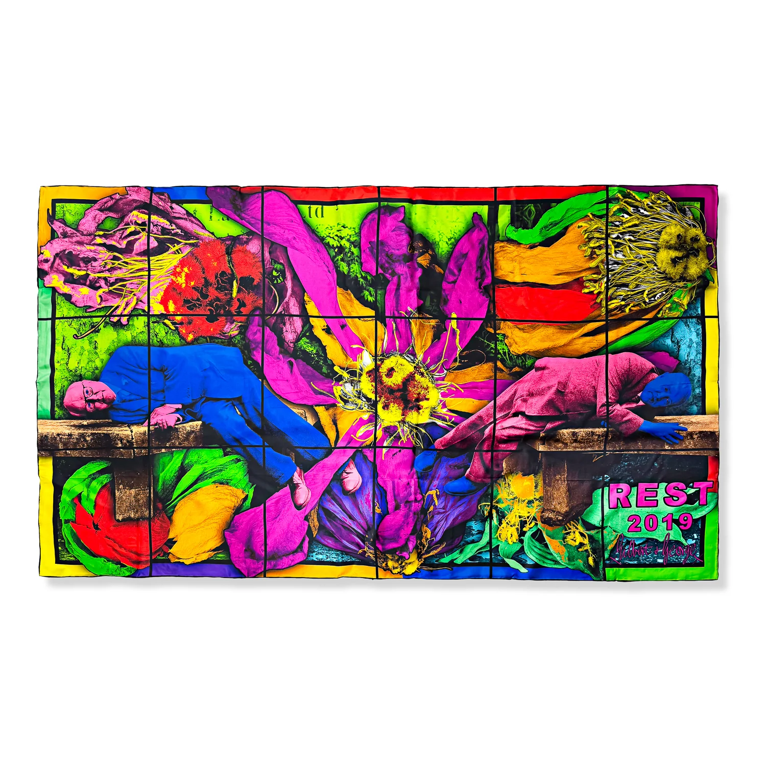 REST - Gilbert & George Scarf - Image 2