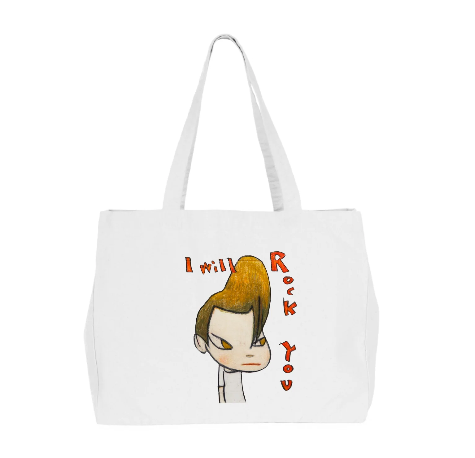 Rock You! - Yoshitomo Nara Large Shopper Bag