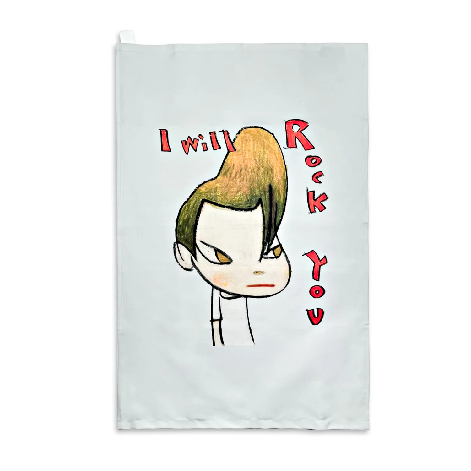 Rock You! - Yoshitomo Nara Tea Towel