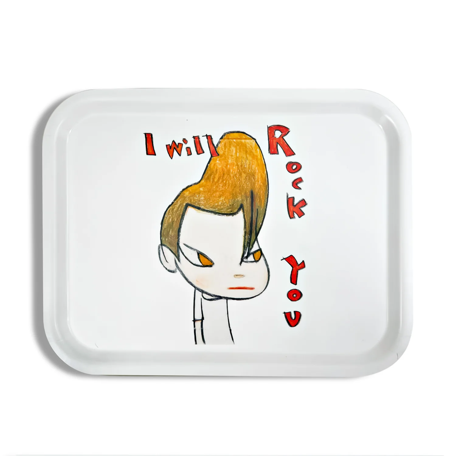 Rock You! - Yoshitomo Nara Tray