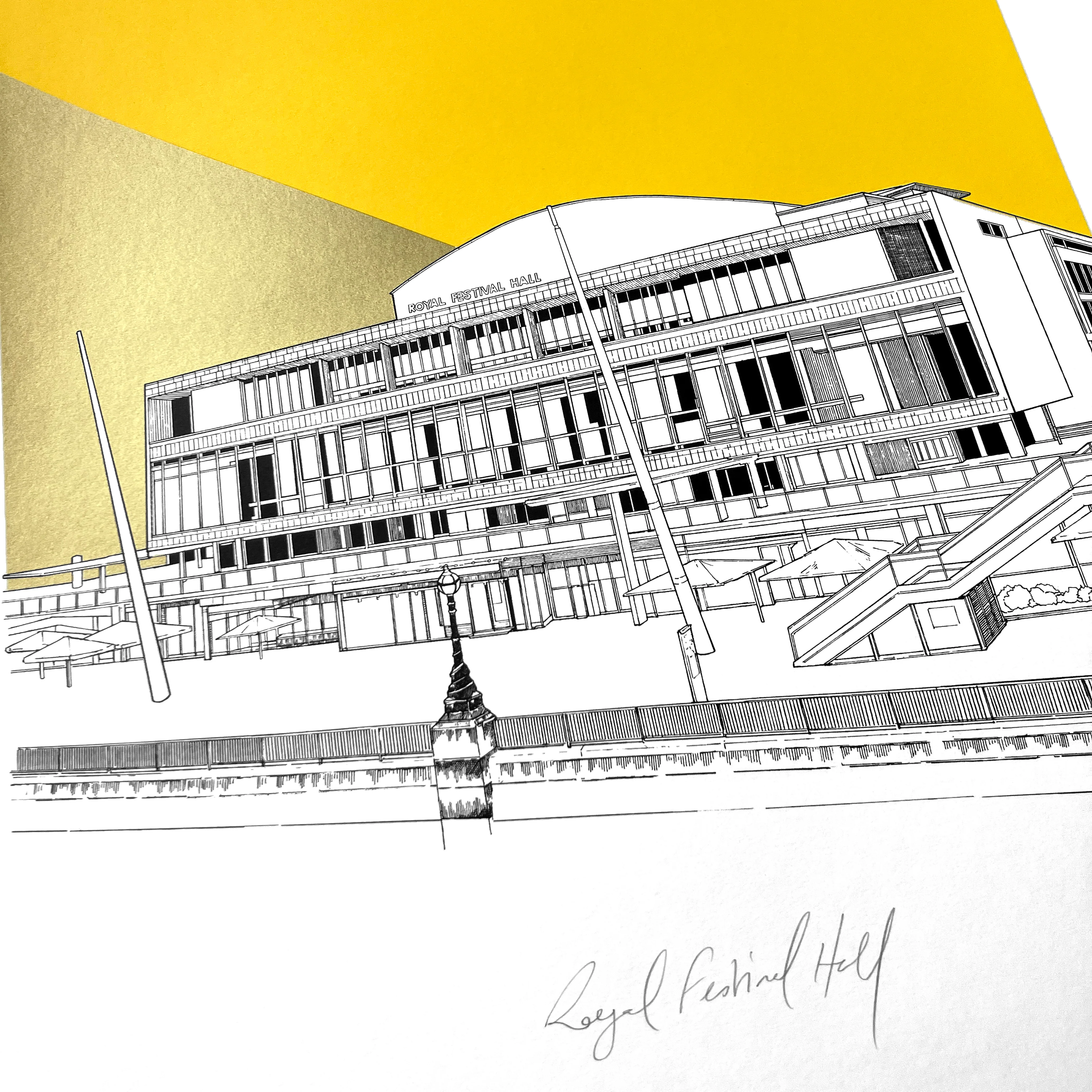 Royal Festival Hall Exclusive Print - Image 3