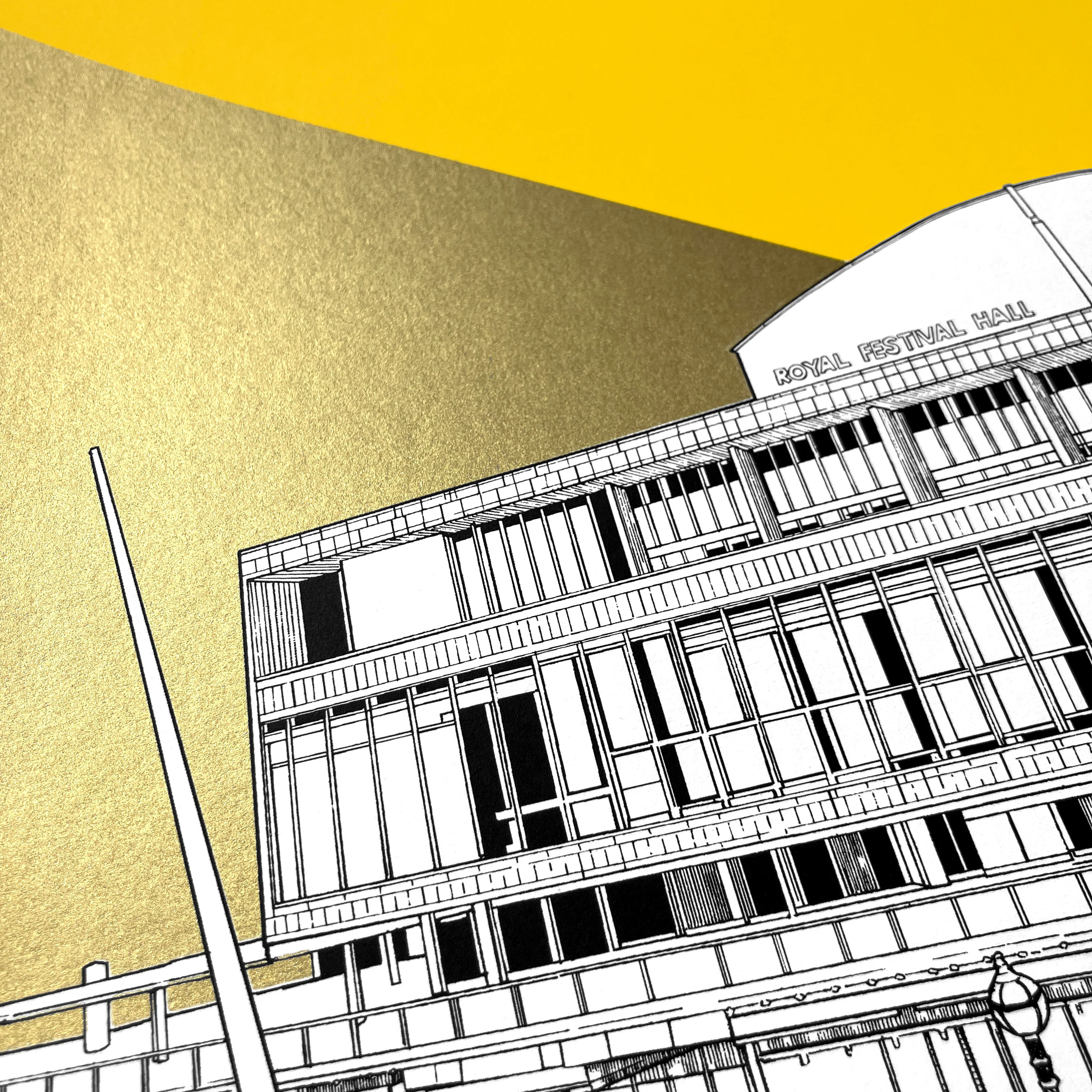 Royal Festival Hall Exclusive Print - Image 4