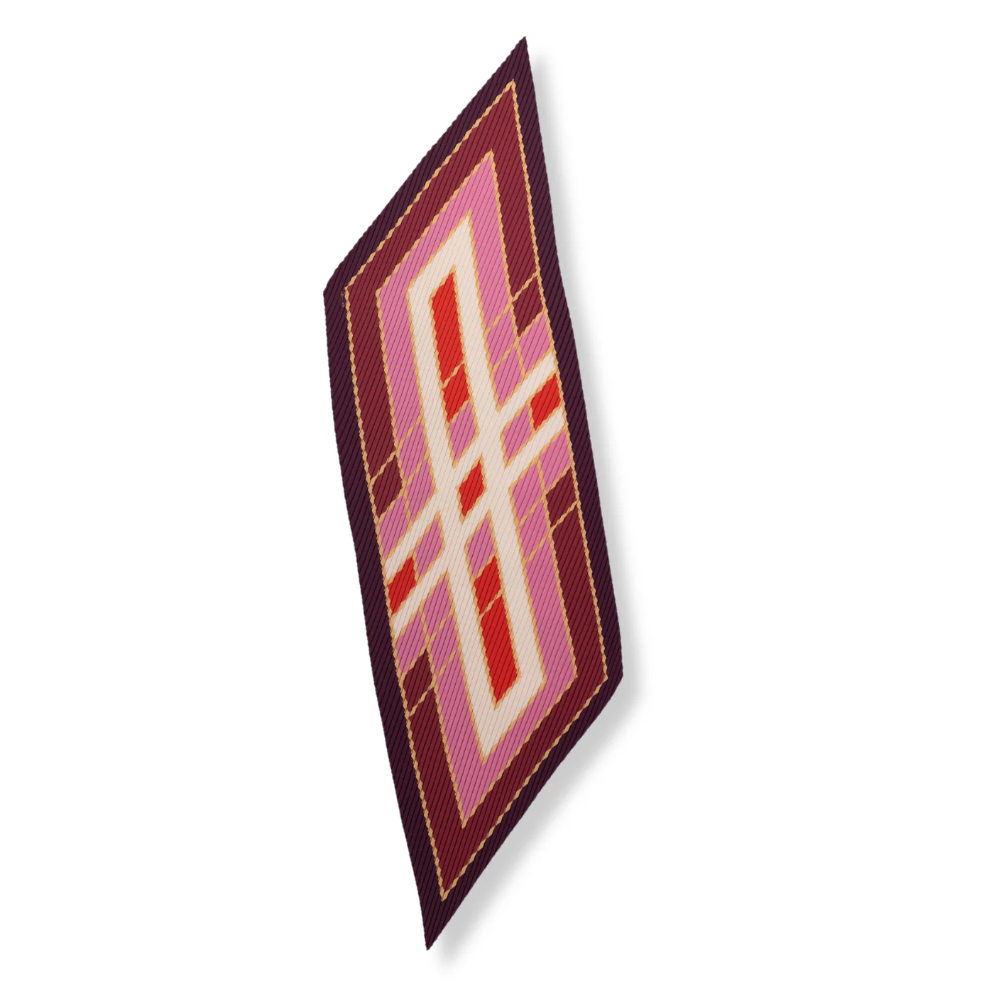 Satin Pleated Multitudes Scarf - Image 7