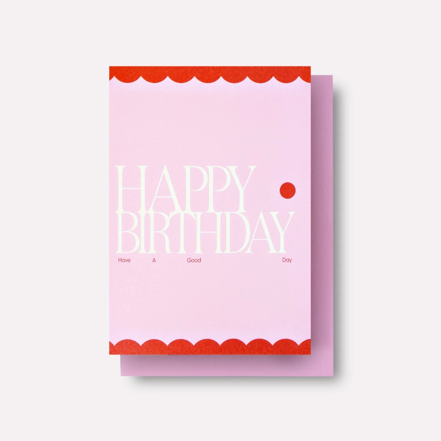 Scallop Birthday Greeting Card
