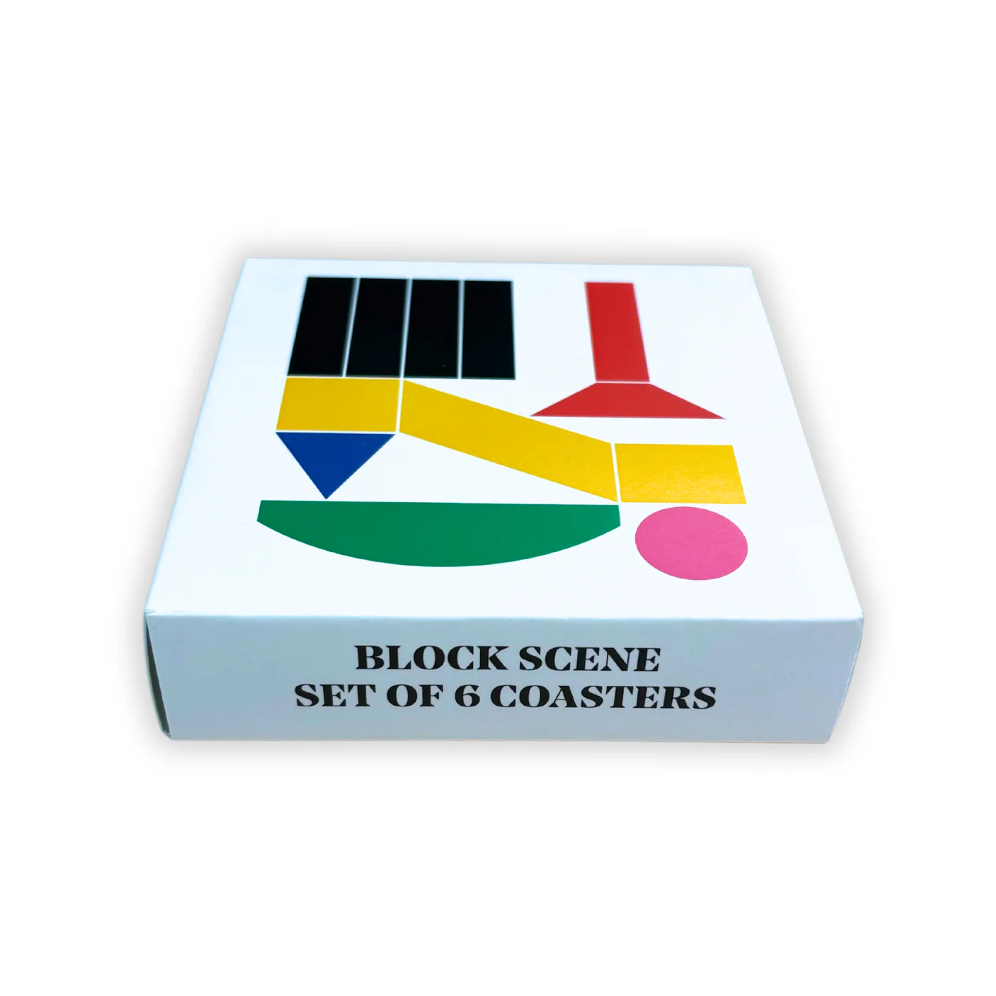 Block Scene Set of 6 Coasters - Image 3