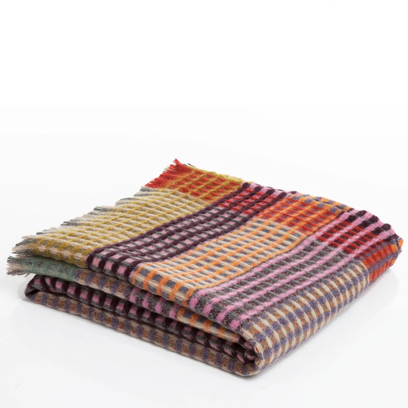 Shetland Waffle Blanket