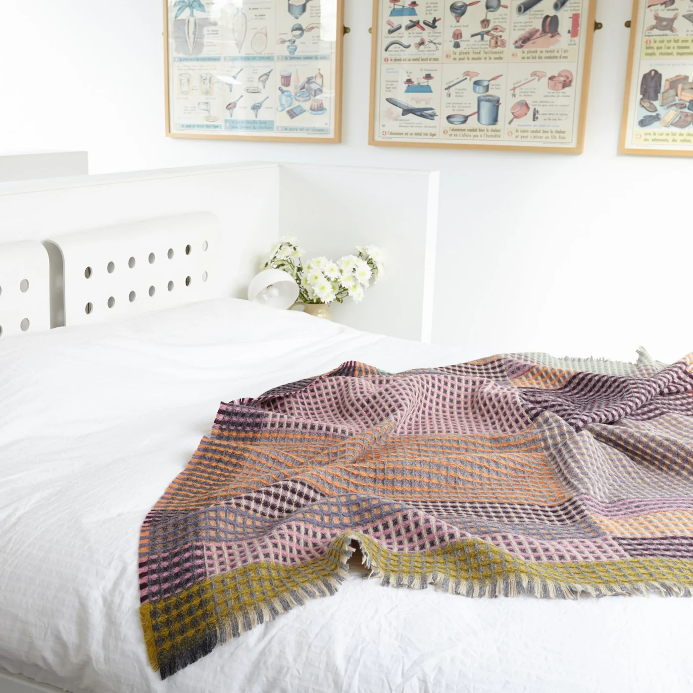 Shetland Waffle Blanket - Image 2