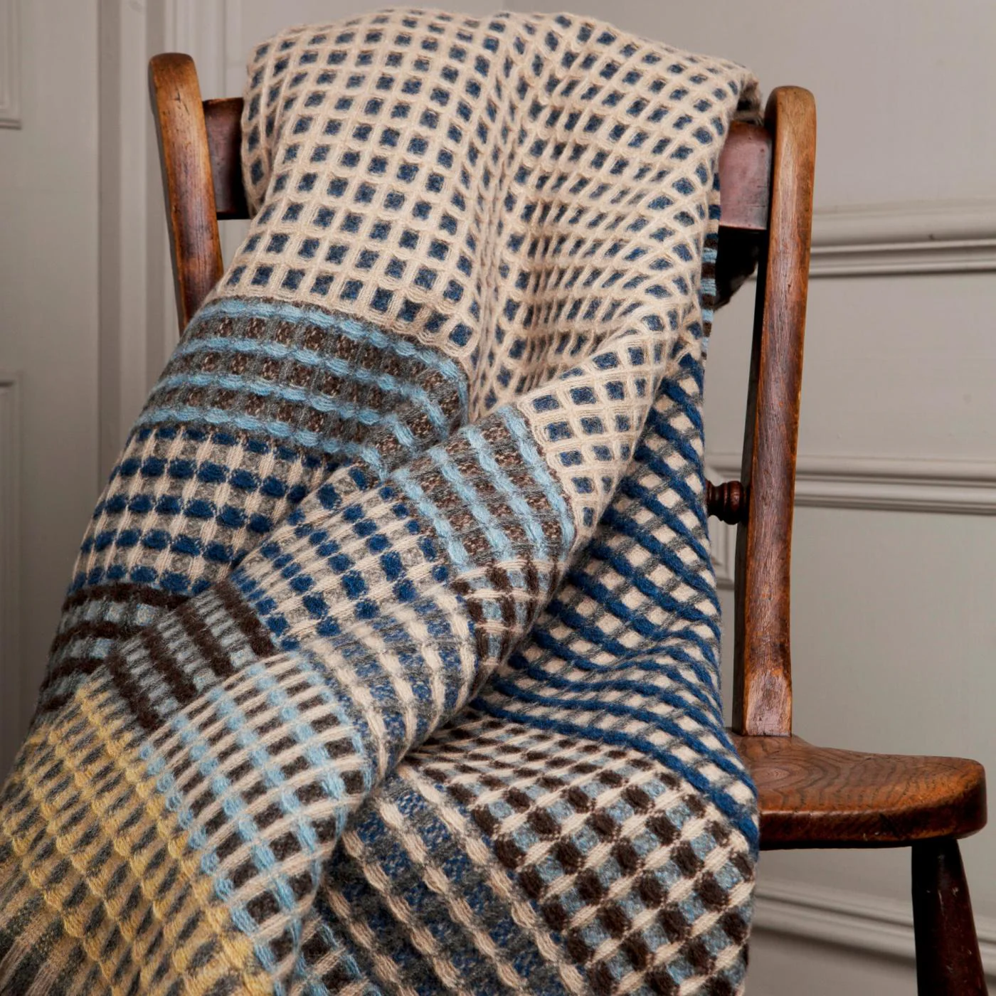 Shetland Waffle Blanket - Image 6