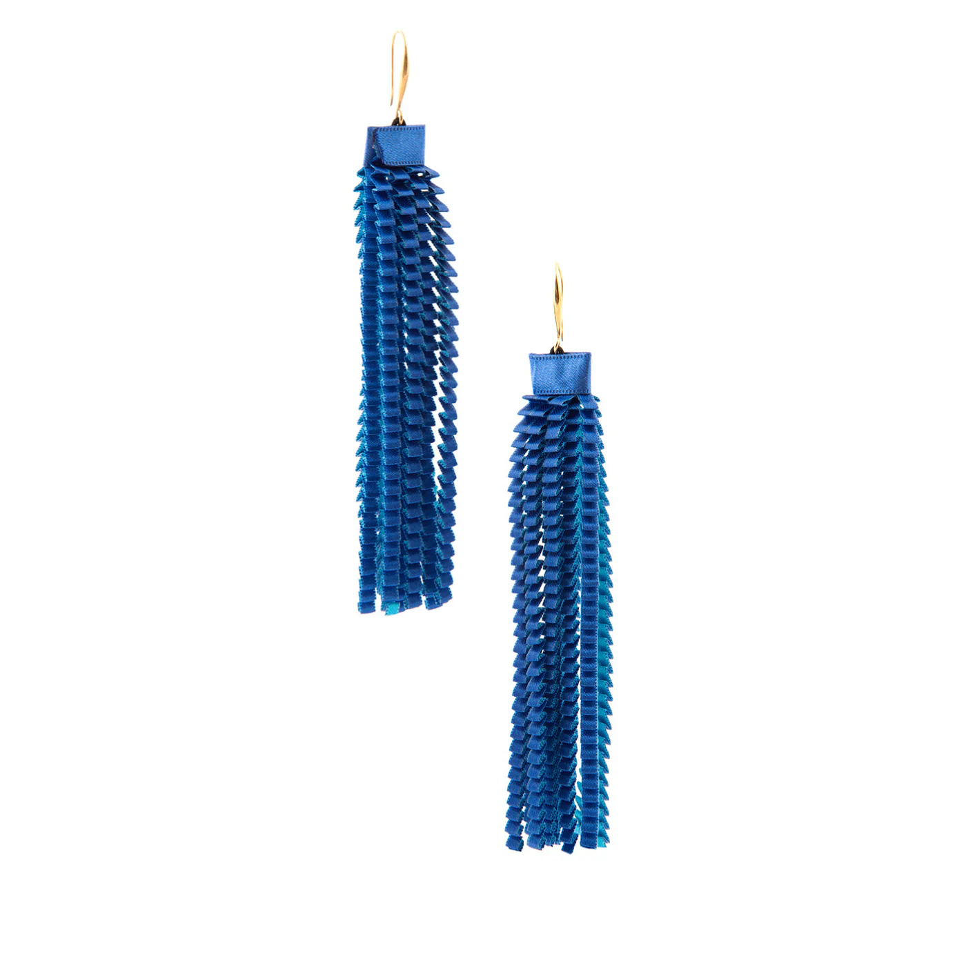 Silk Ribbon Earrings - Image 4