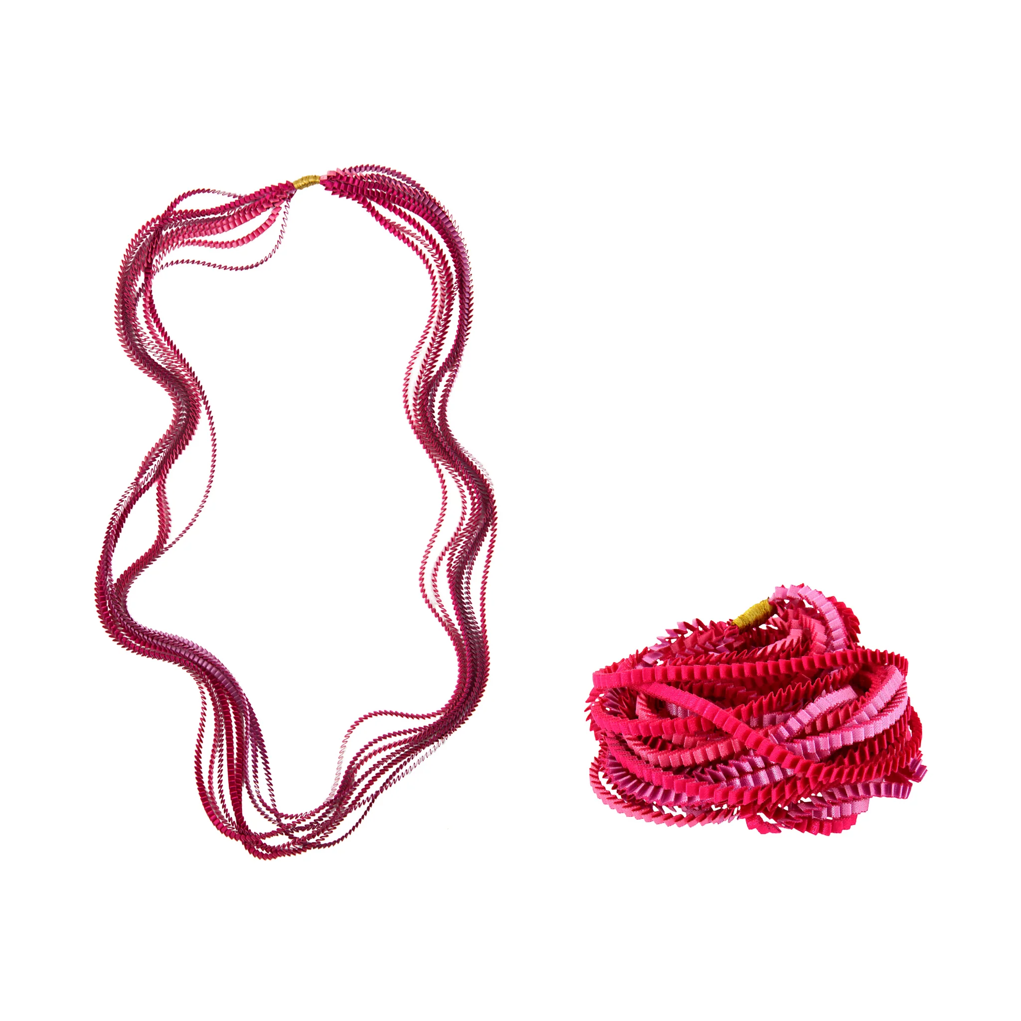 Silk Ribbon Necklace - Image 4