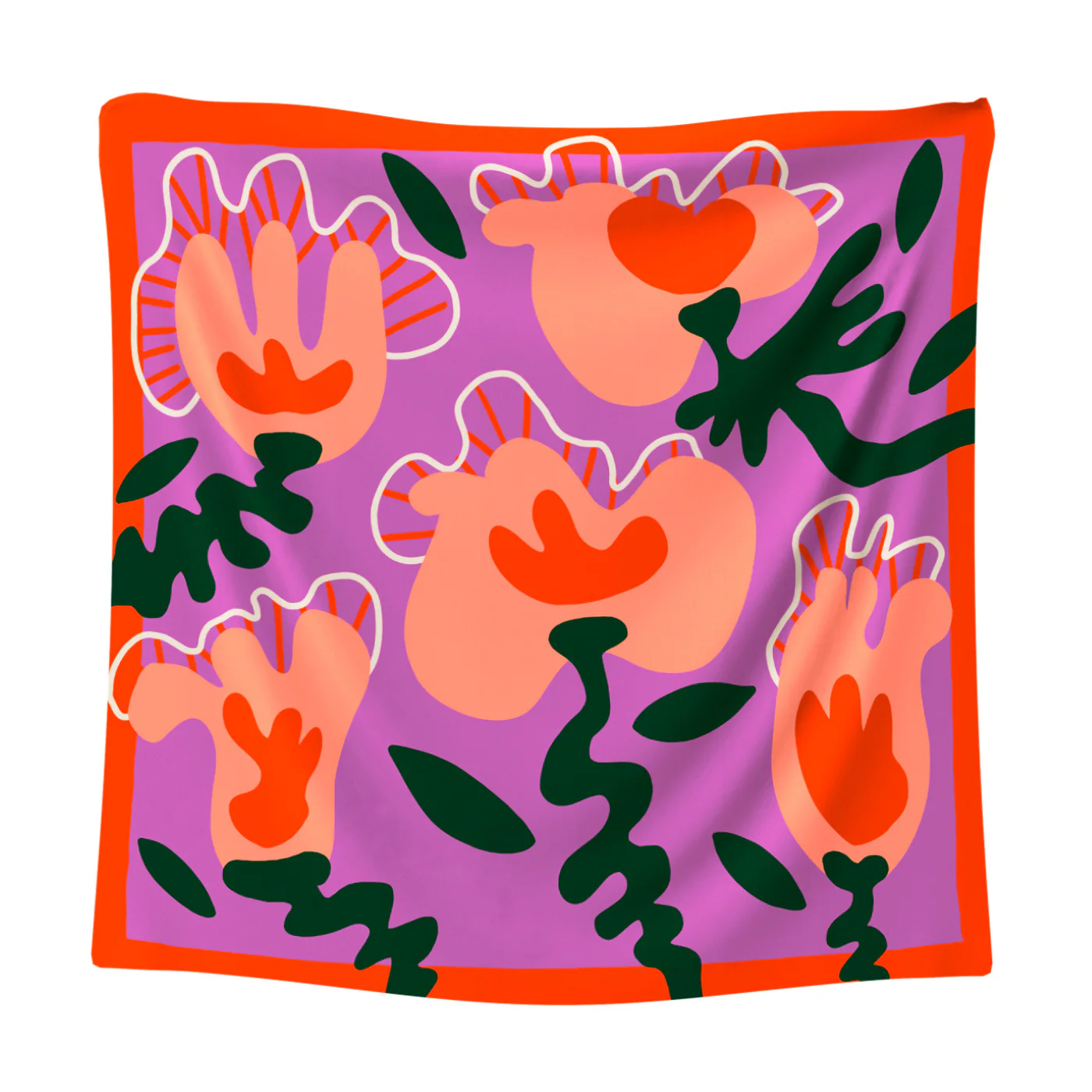 Silvestre Satin Scarf by Studio Arde