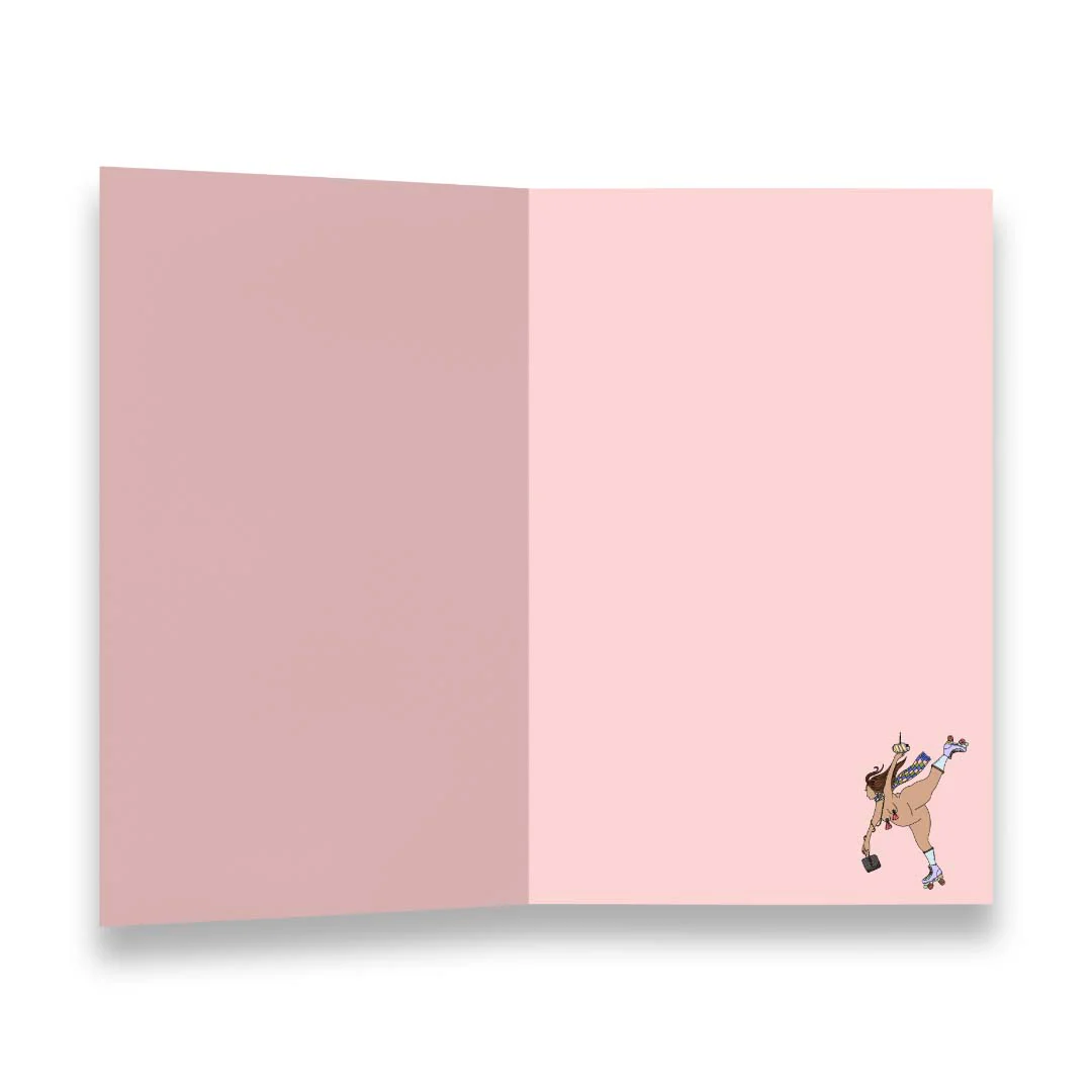Skater Girl Birthday Card - Image 2