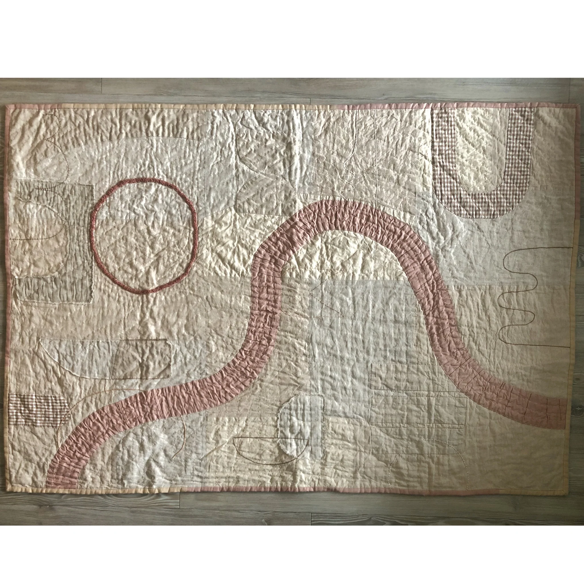 Rebekah Johnston Small Linen Quilt
