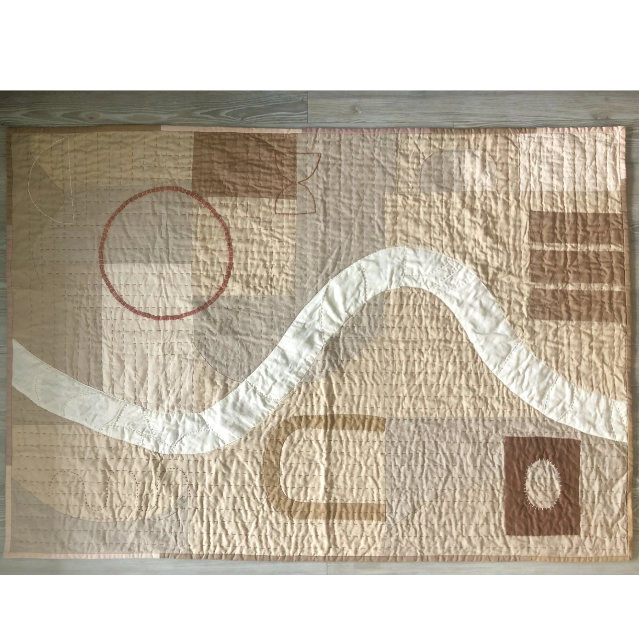 Rebekah Johnston Small Linen Quilt - Image 2