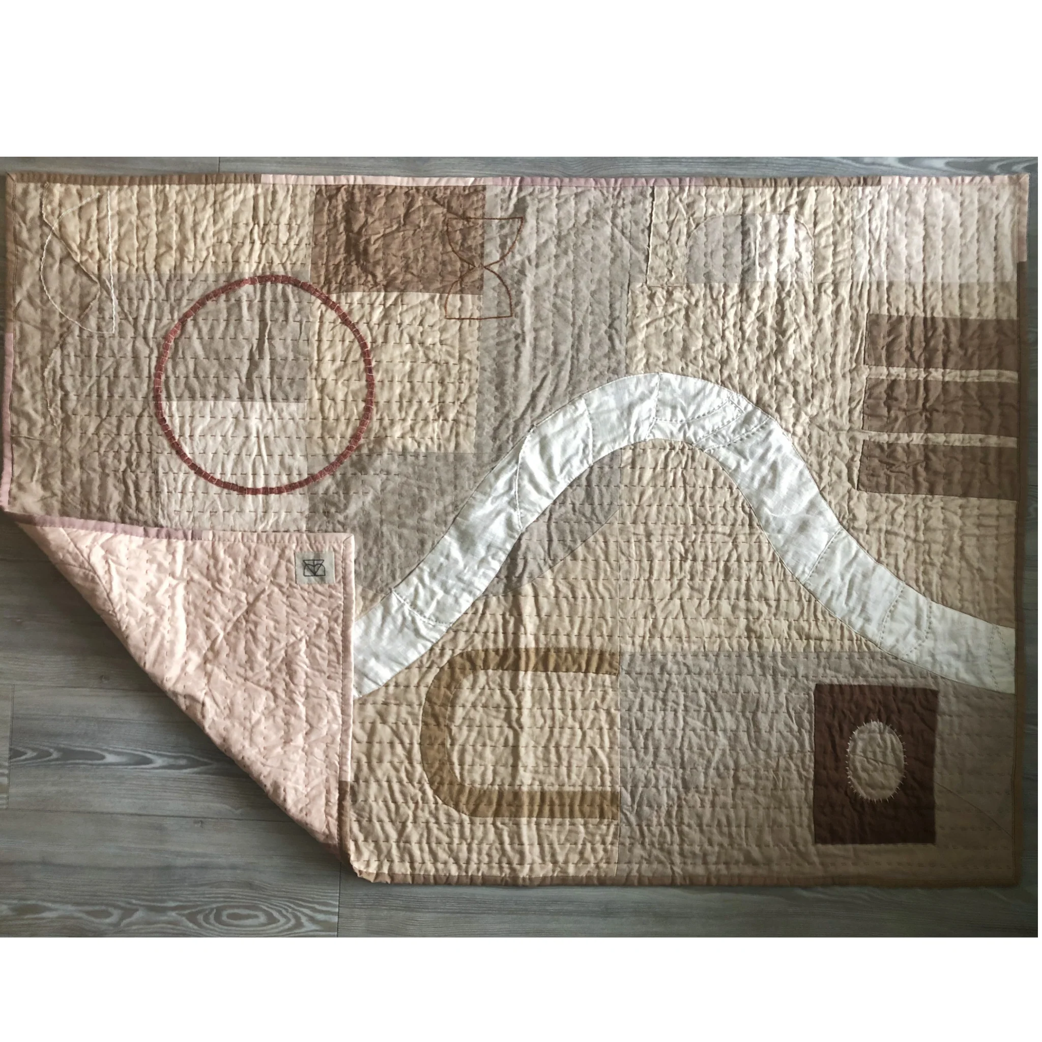 Rebekah Johnston Small Linen Quilt - Image 3