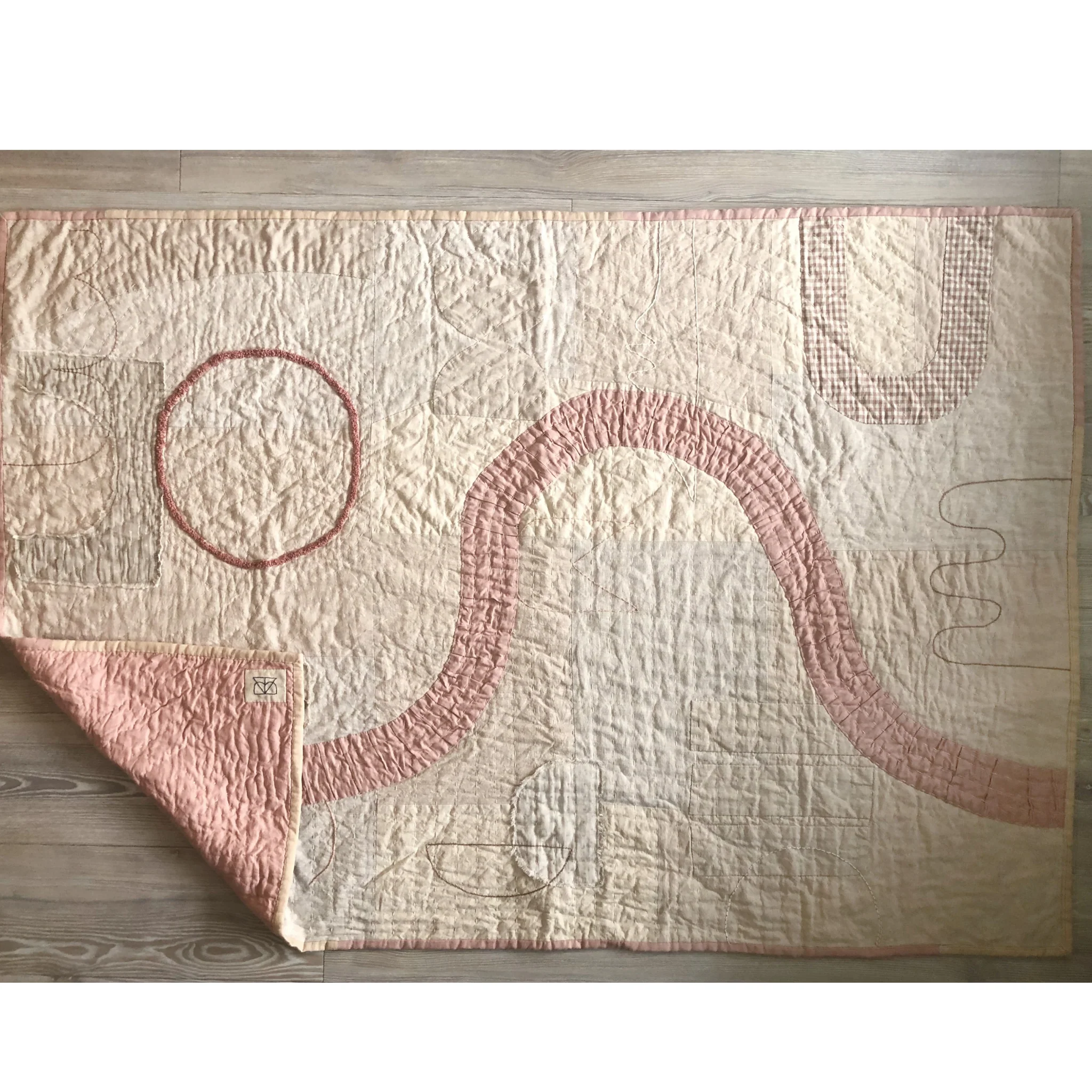 Rebekah Johnston Small Linen Quilt - Image 4