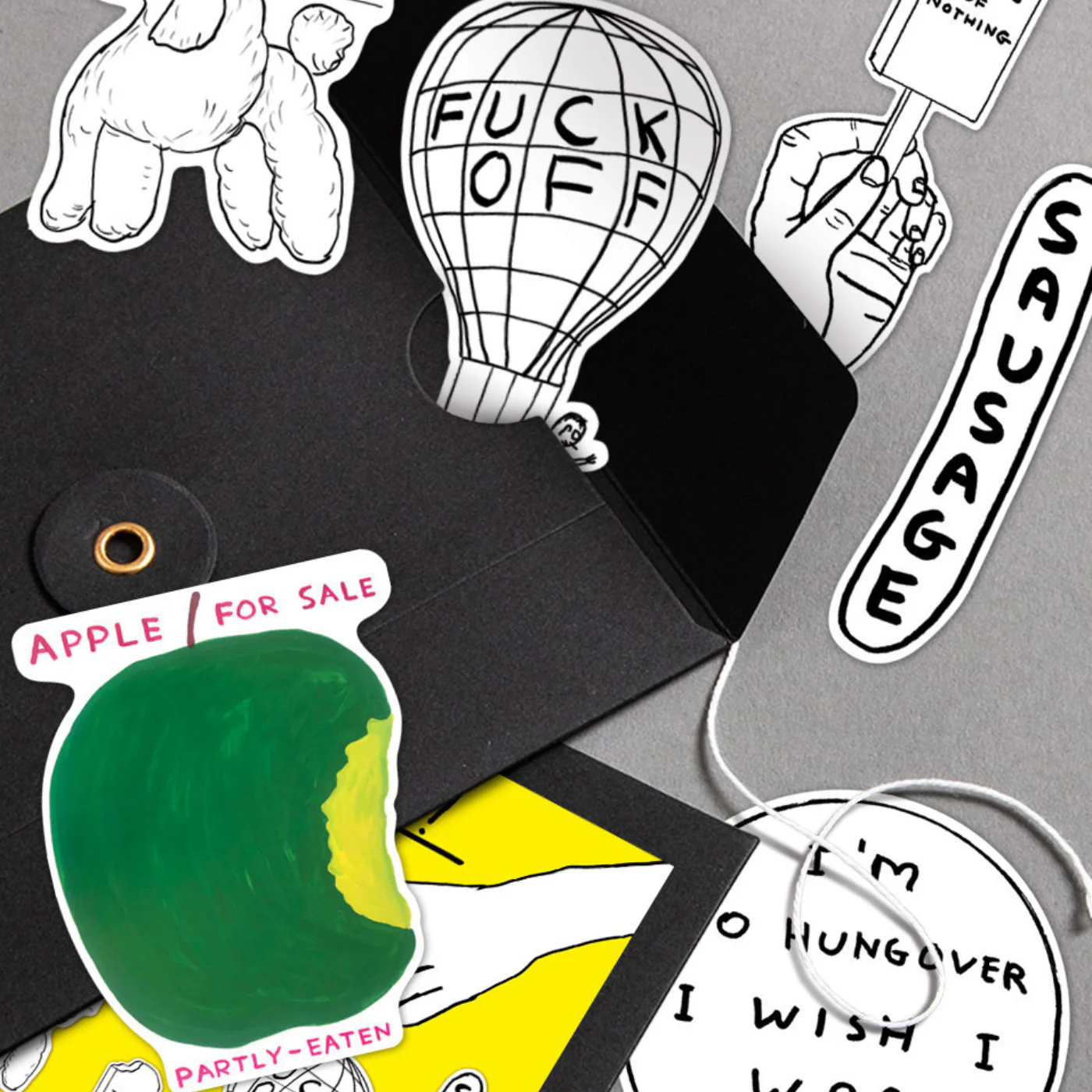 Sticker Pack By David Shrigley - Image 2