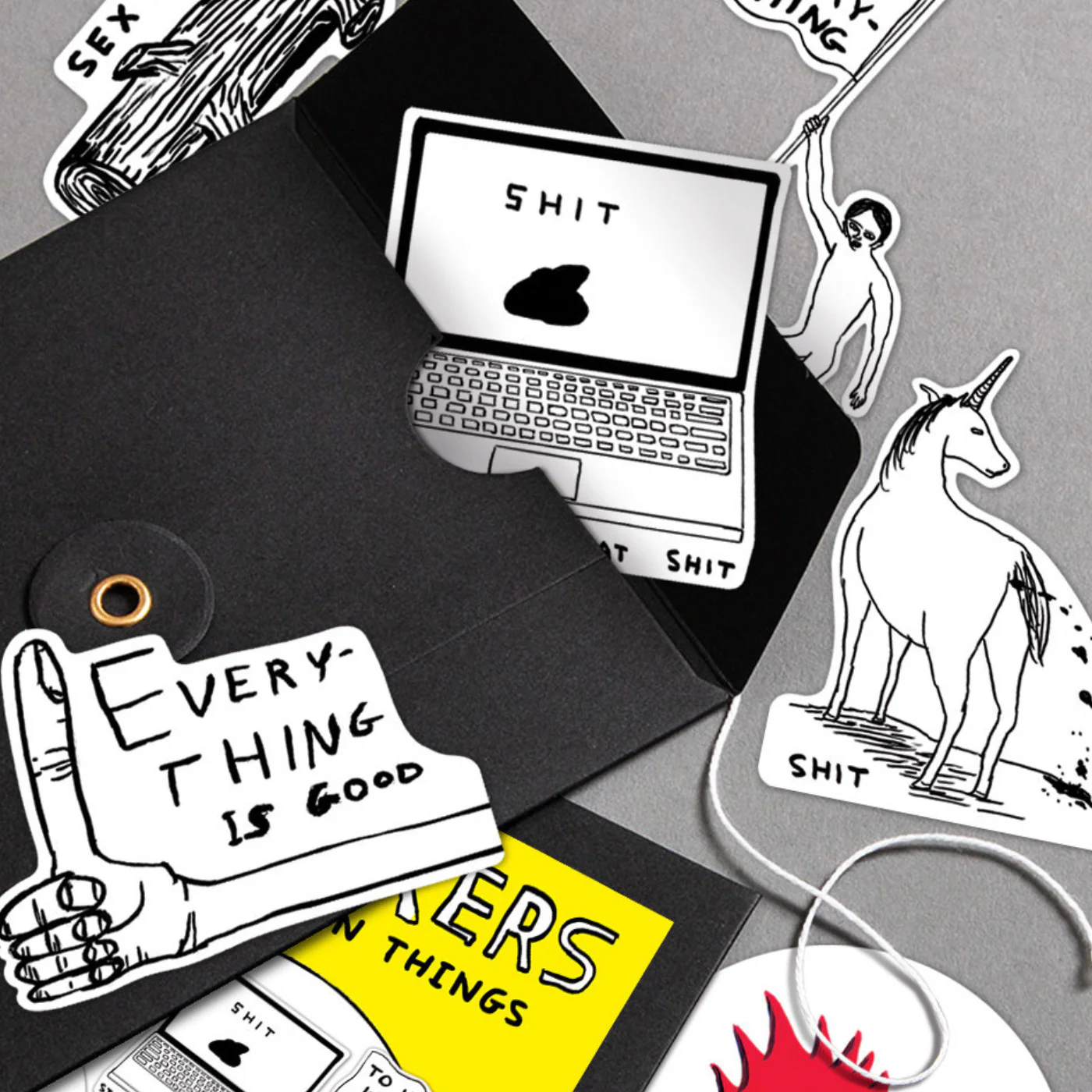 Sticker Pack By David Shrigley - Image 4