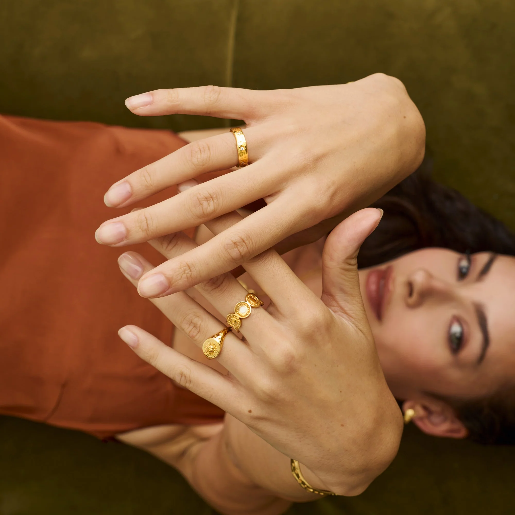 Sunray Signet Ring by Ottoman Hands - Image 4