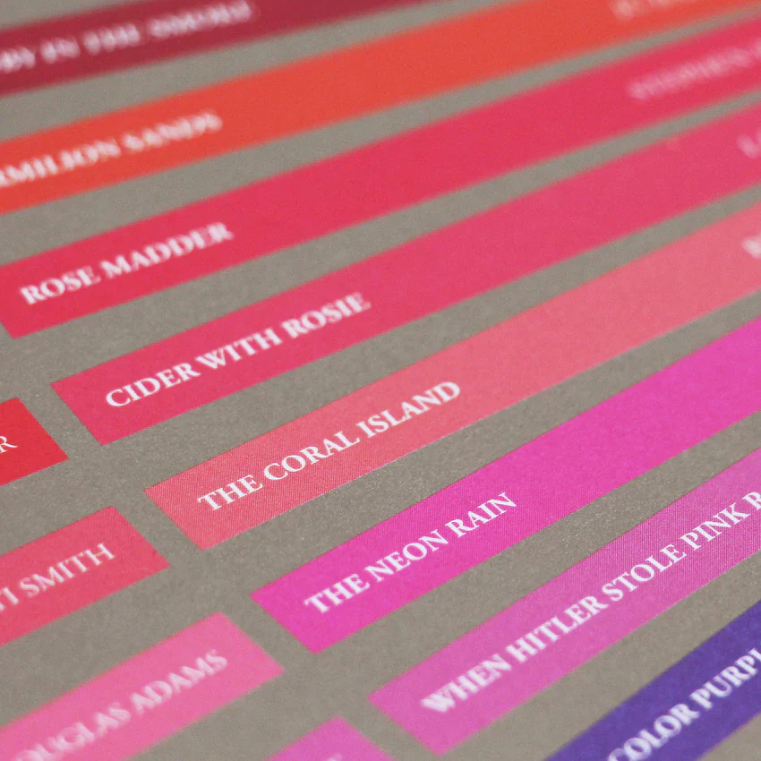 Colour of Books Print - Image 3