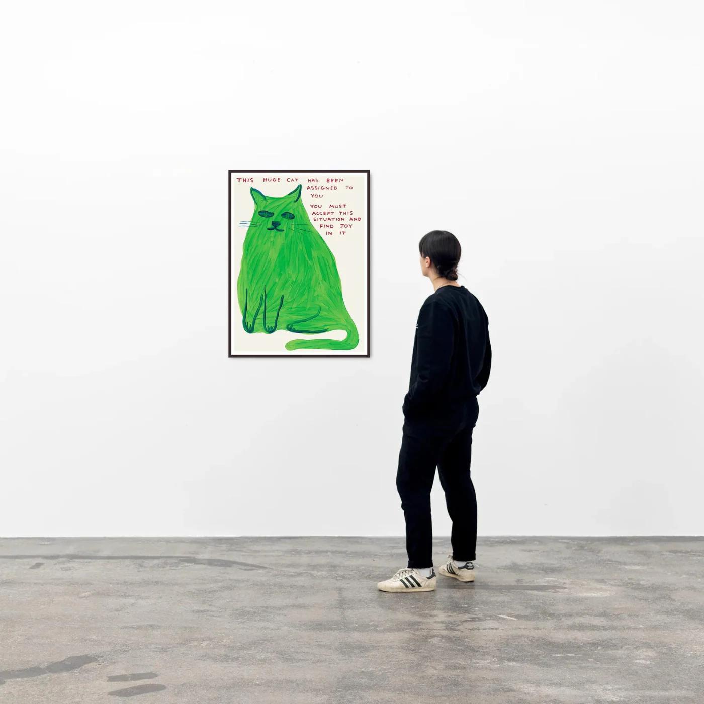 David Shrigley | This Huge Cat Poster - Image 3