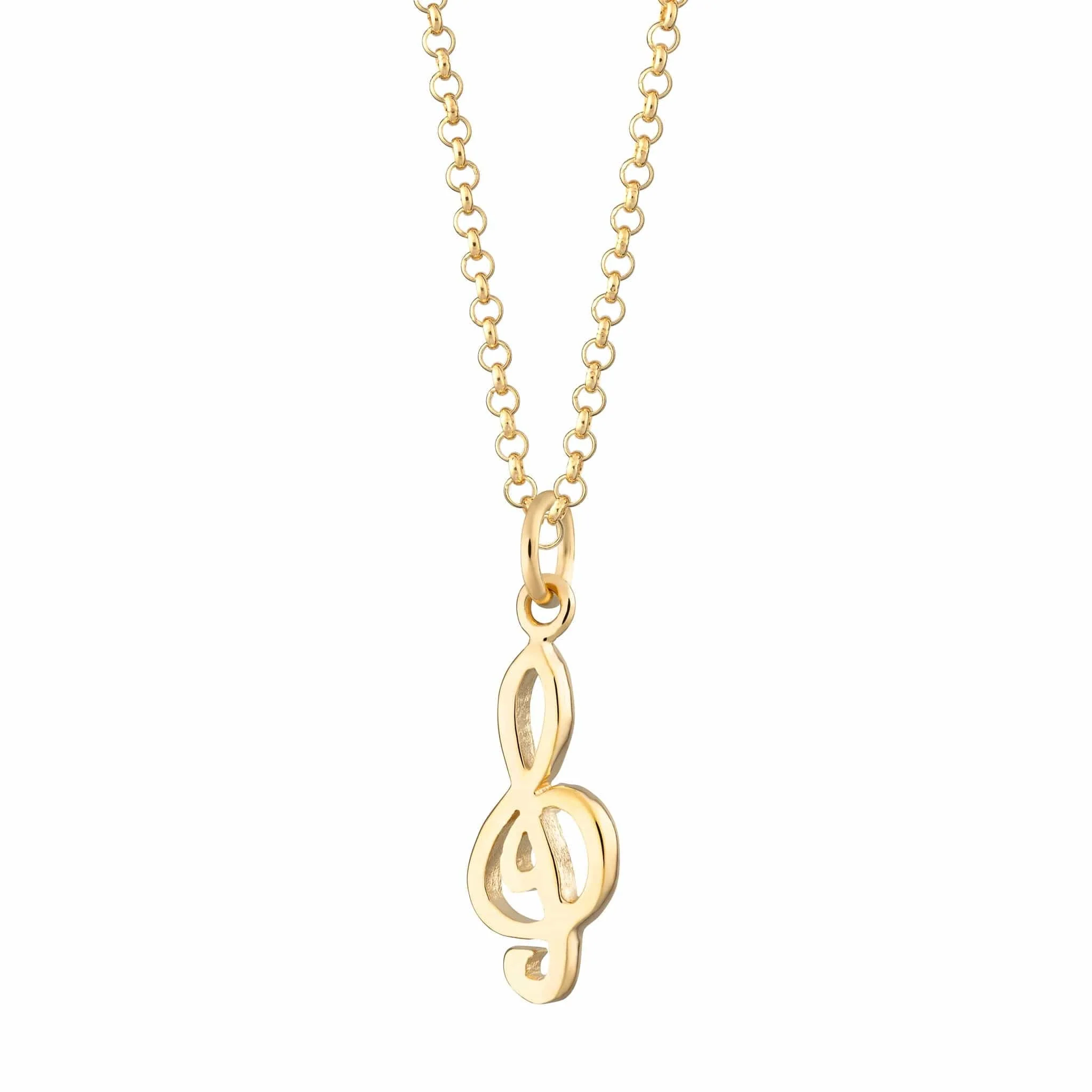 Treble Clef Necklace
