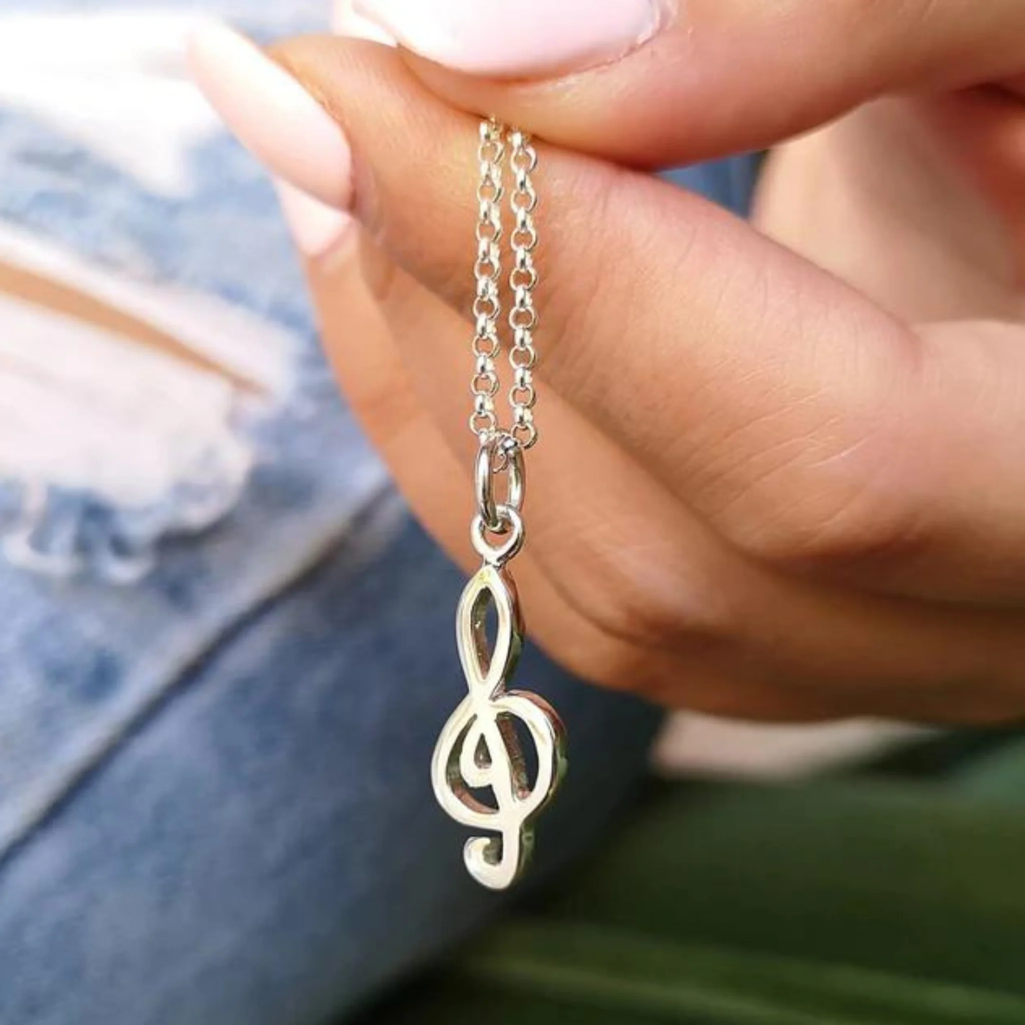 Treble Clef Necklace - Image 5