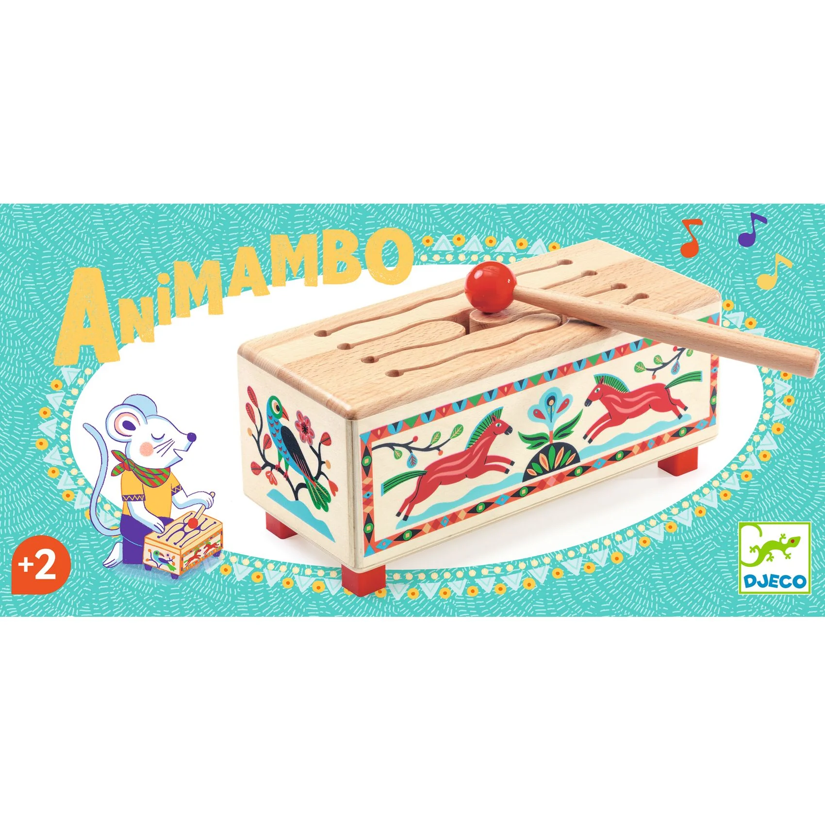 Animambo Wooden Drum - Image 2