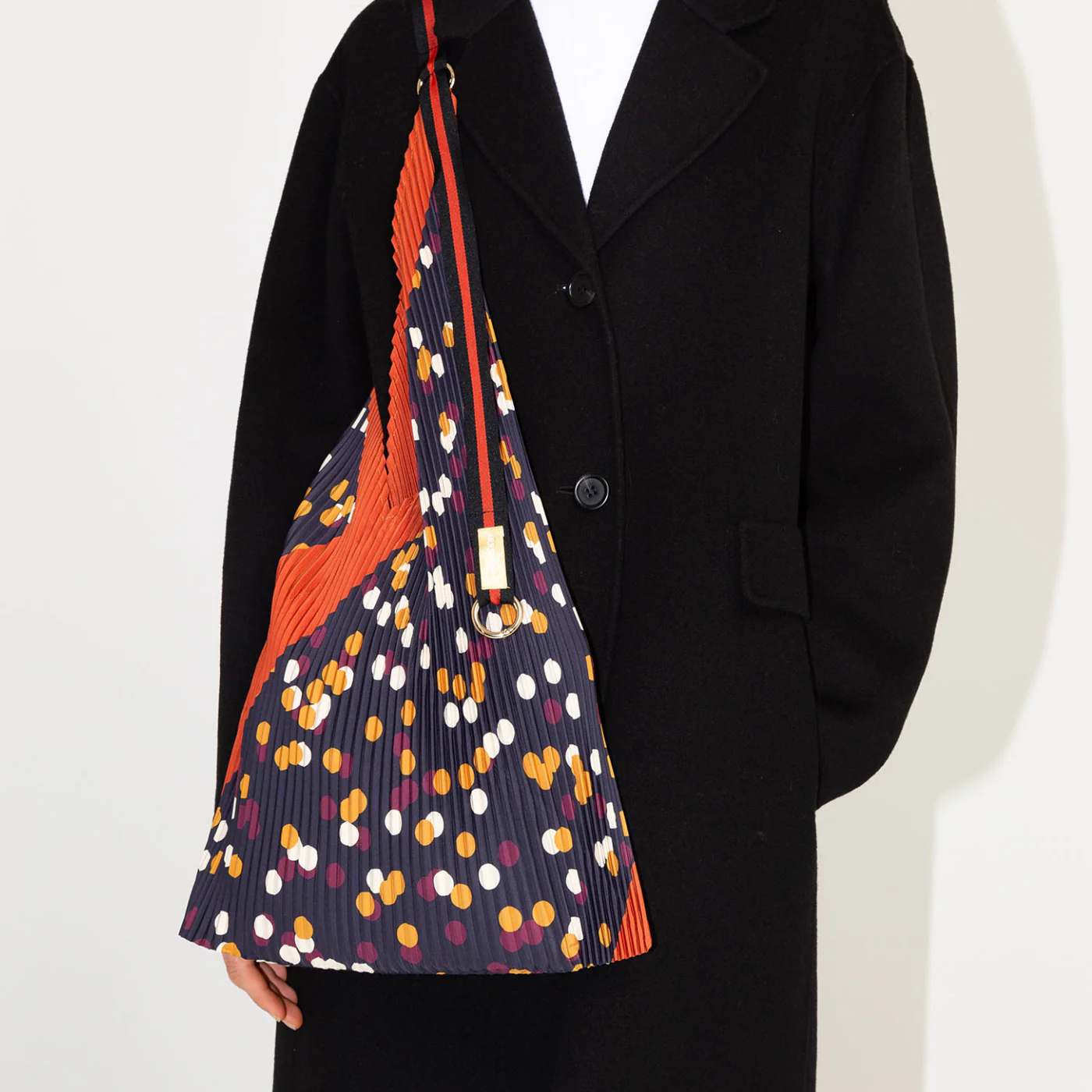 Pleated Y Multitudes Bag - Image 12