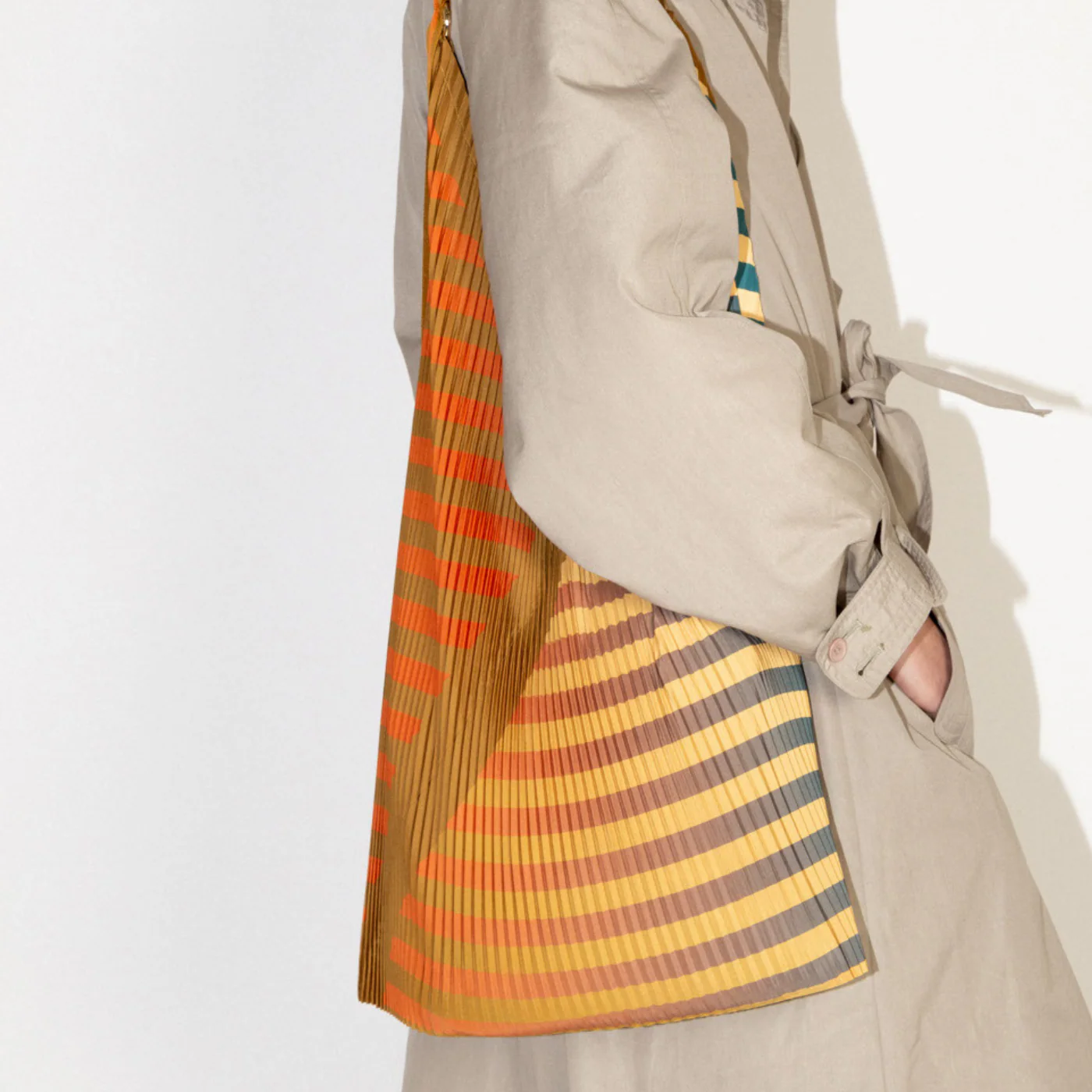 Pleated Y Multitudes Bag - Image 14